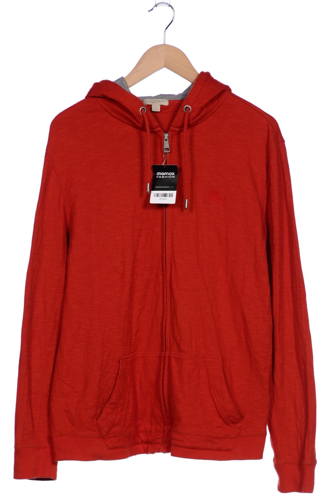 

Burberry Herren Kapuzenpullover, orange, Gr. 54