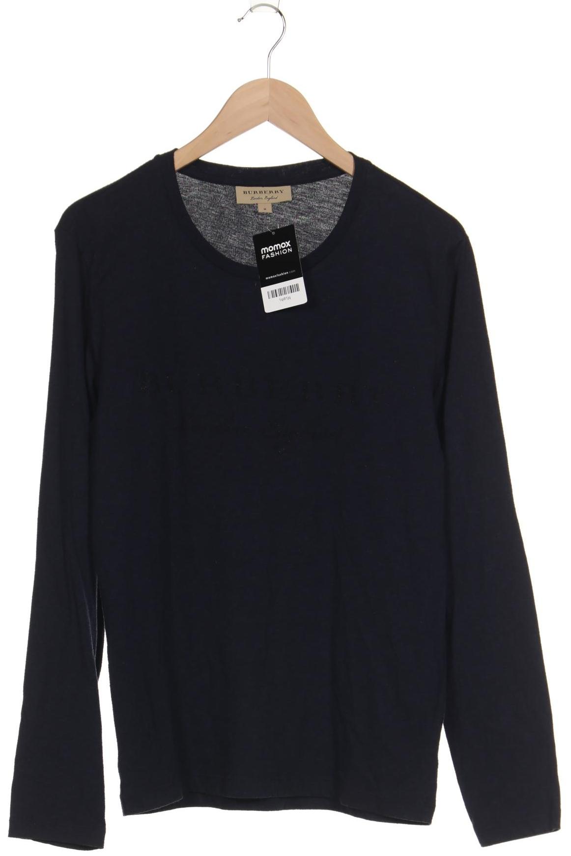 

Burberry Herren Langarmshirt, blau, Gr. 48