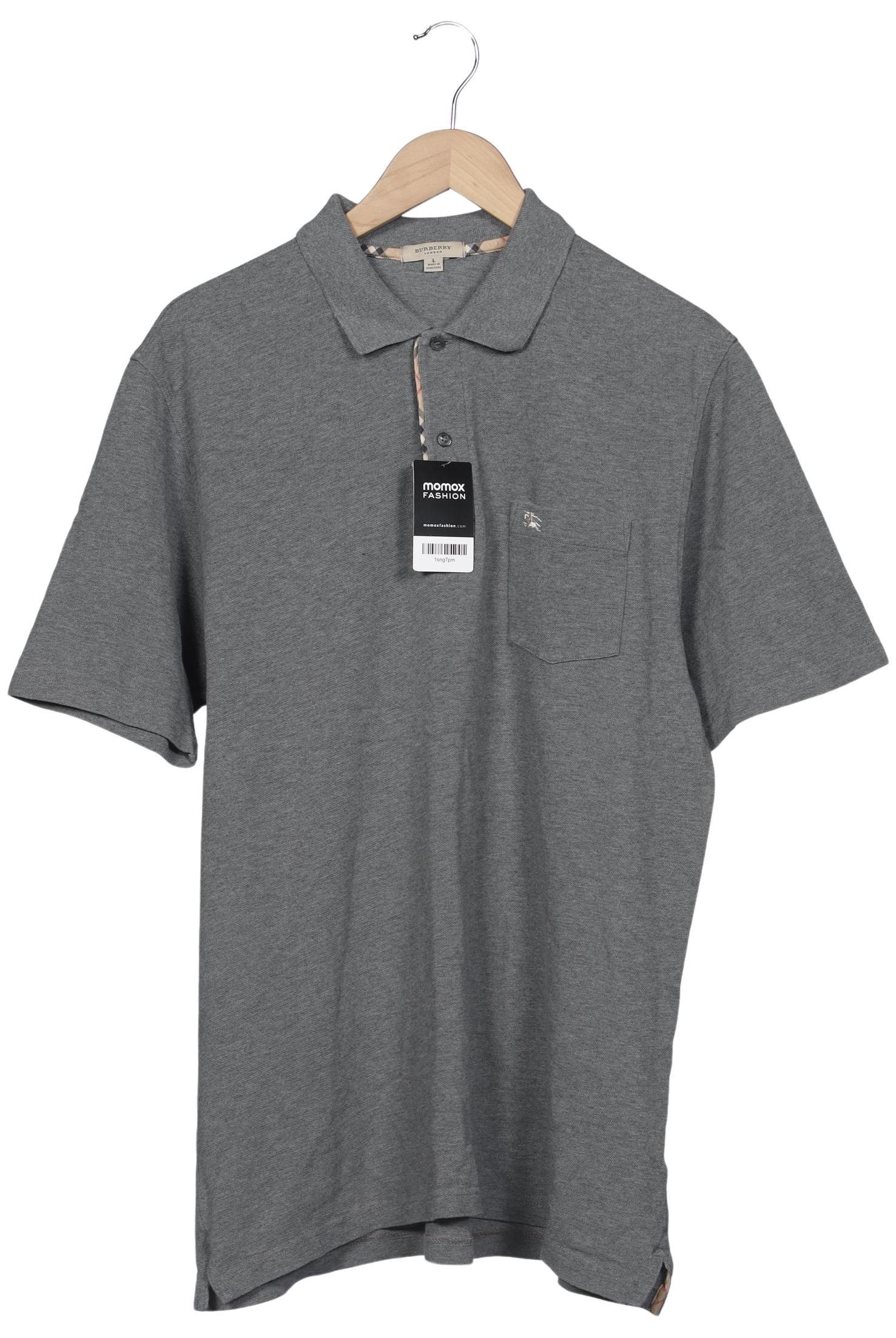

Burberry Herren Poloshirt, grau, Gr. 52