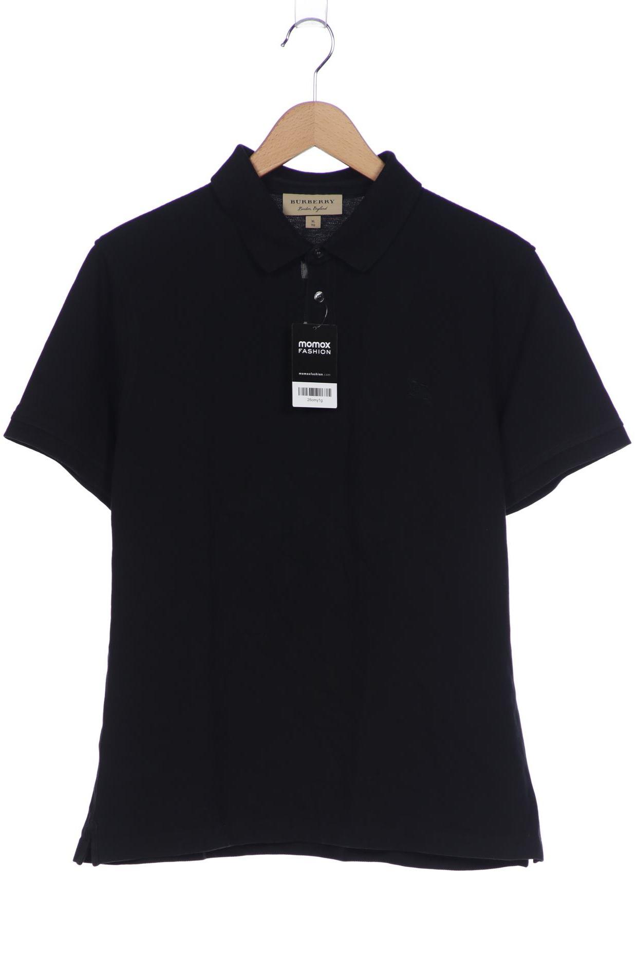 

Burberry Herren Poloshirt, schwarz, Gr. 54