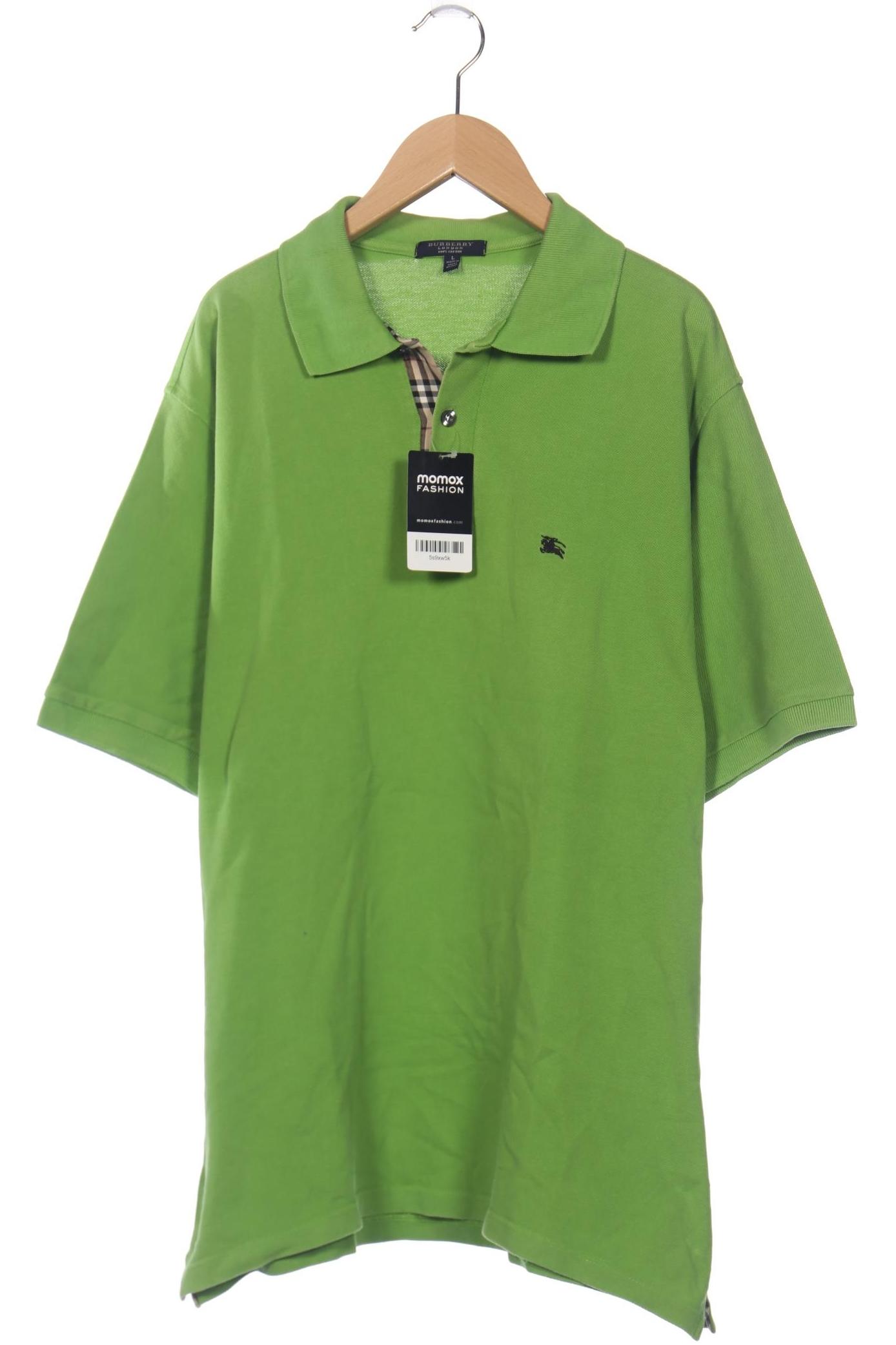 

Burberry Herren Poloshirt, grün, Gr. 52