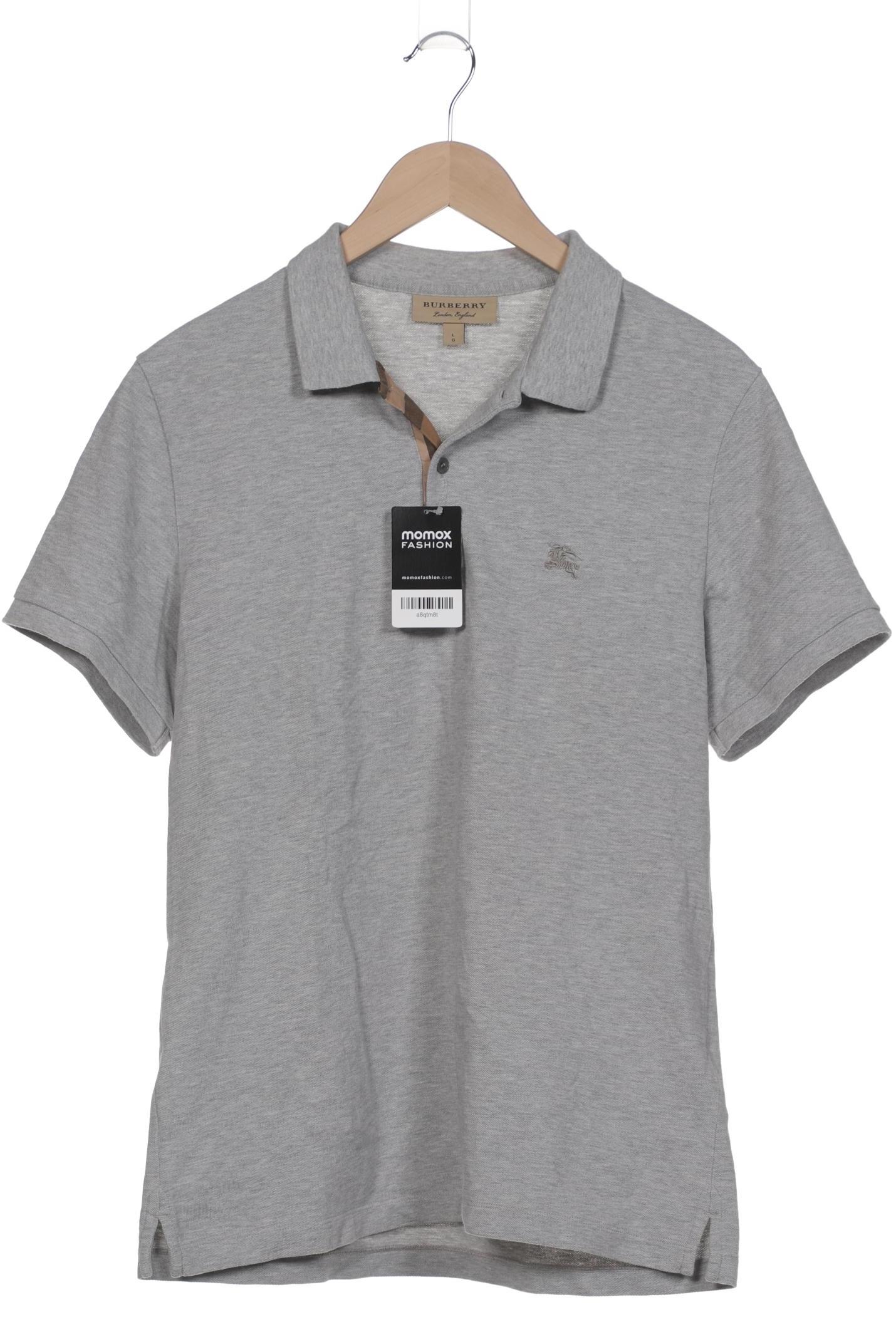 

Burberry Herren Poloshirt, grau, Gr. 52