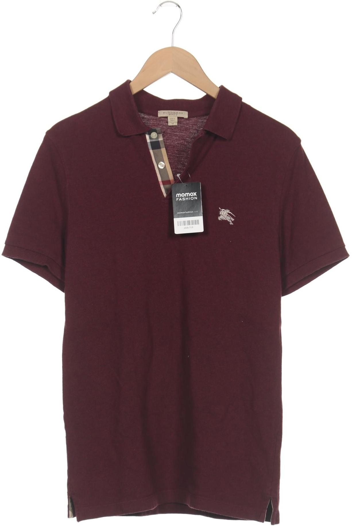 

Burberry Herren Poloshirt, bordeaux, Gr. 48
