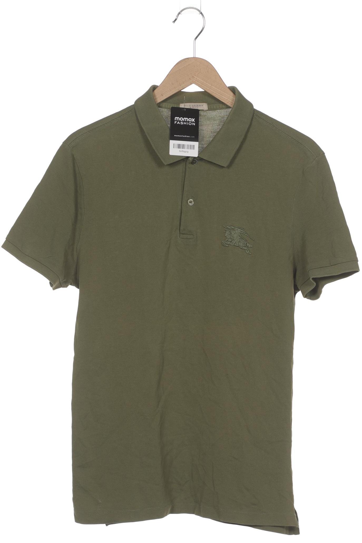 

Burberry Herren Poloshirt, grün, Gr. 52