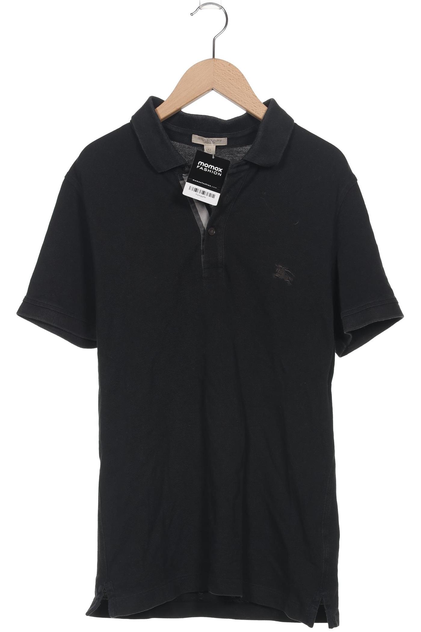 

Burberry Herren Poloshirt, schwarz, Gr. 44