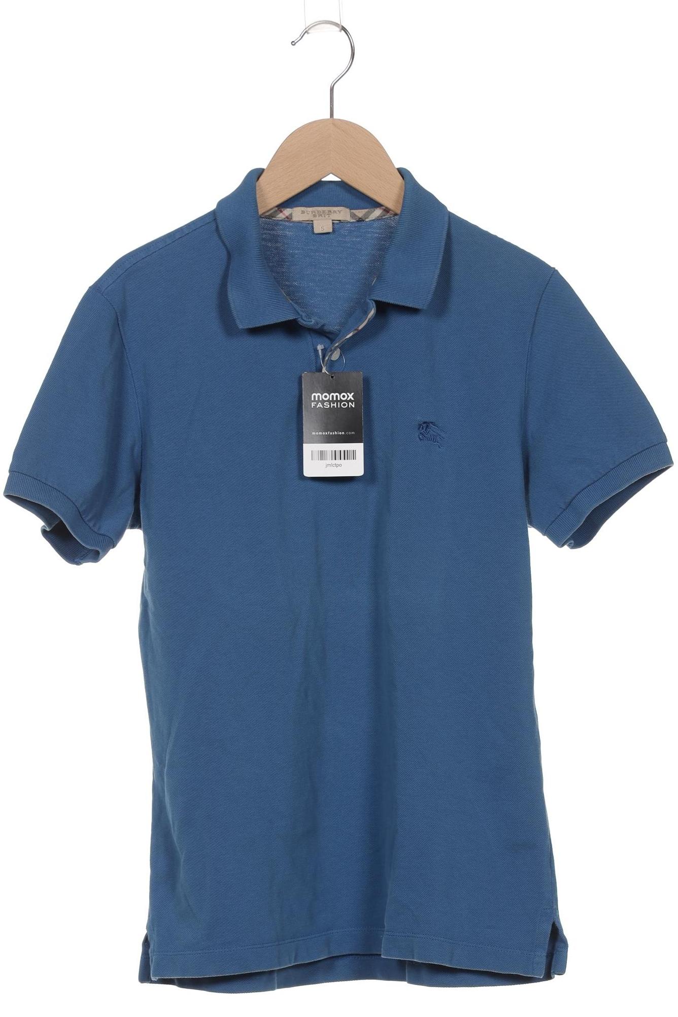 

Burberry Herren Poloshirt, blau, Gr. 46