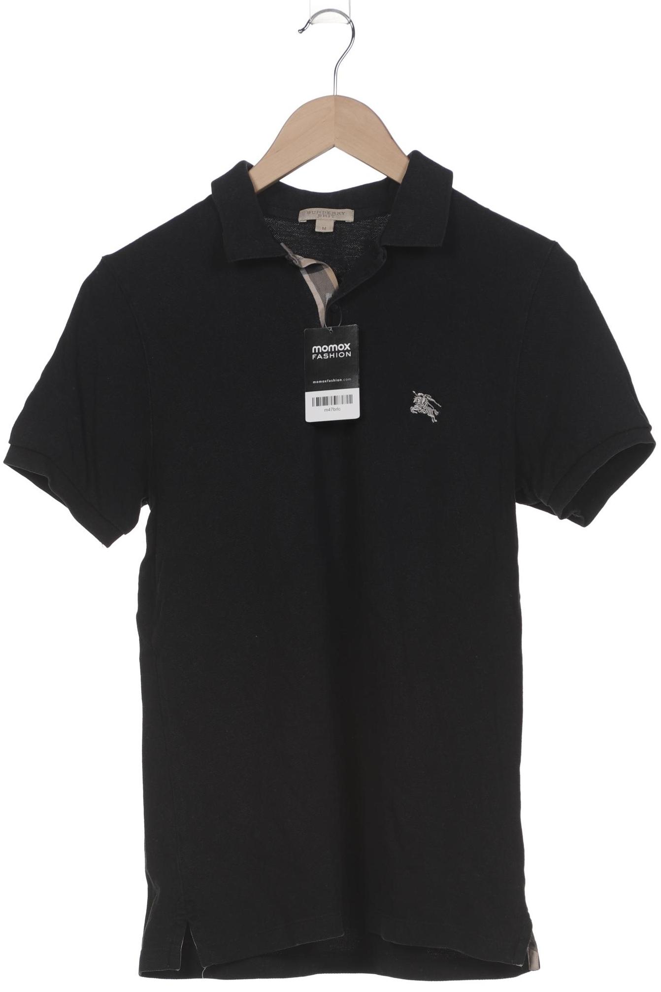 

Burberry Herren Poloshirt, schwarz, Gr. 48