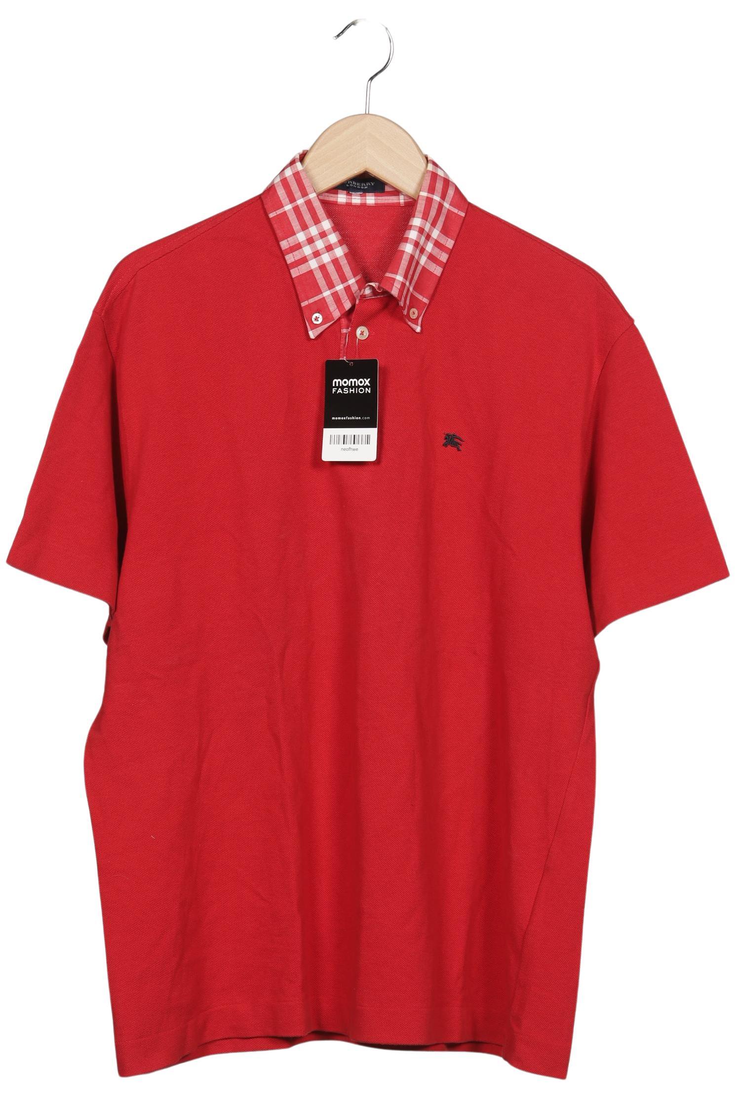 Thumbnail - Burberry Herren Poloshirt, rot, Gr. 56