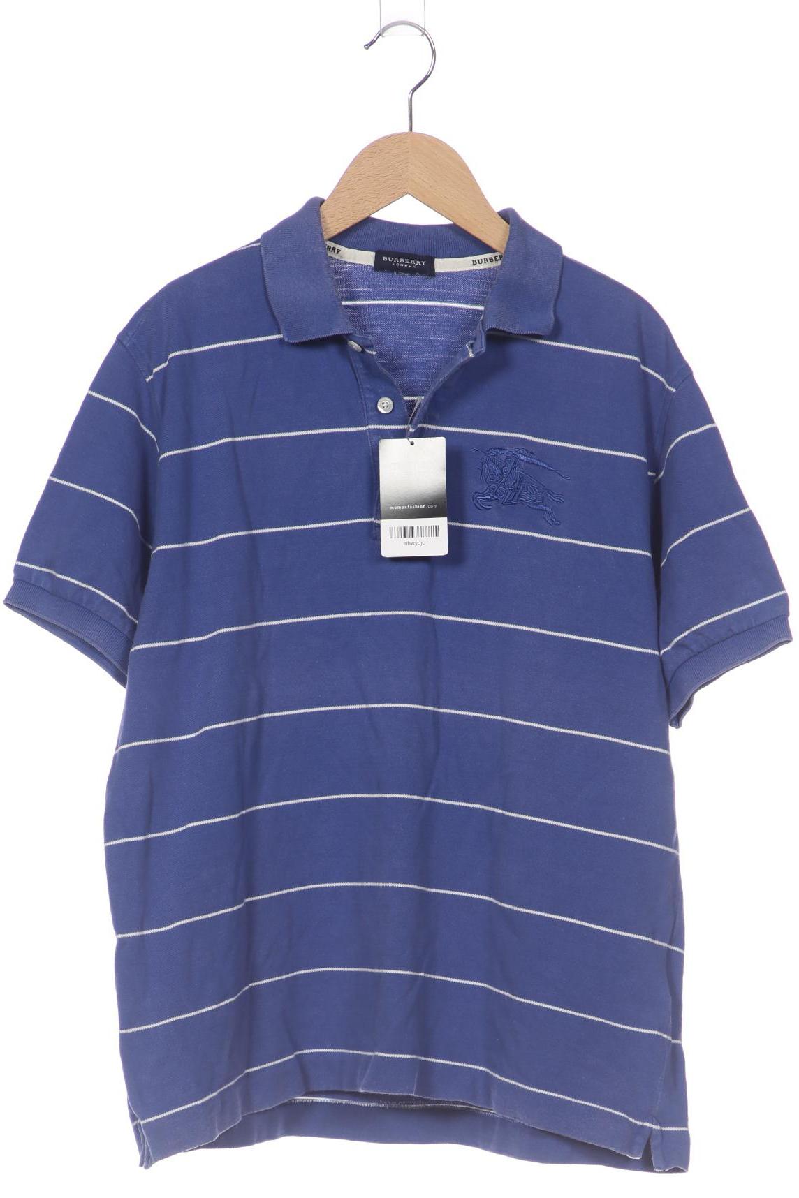 

Burberry Herren Poloshirt, blau, Gr. 48