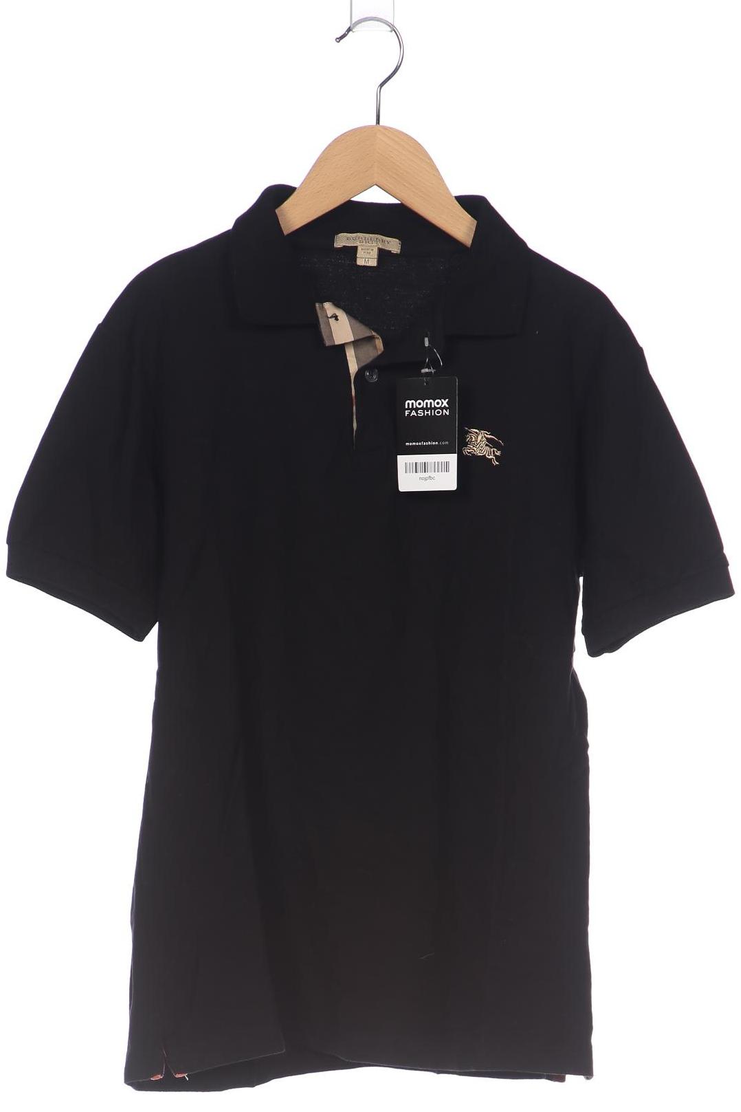 

Burberry Herren Poloshirt, schwarz, Gr. 48