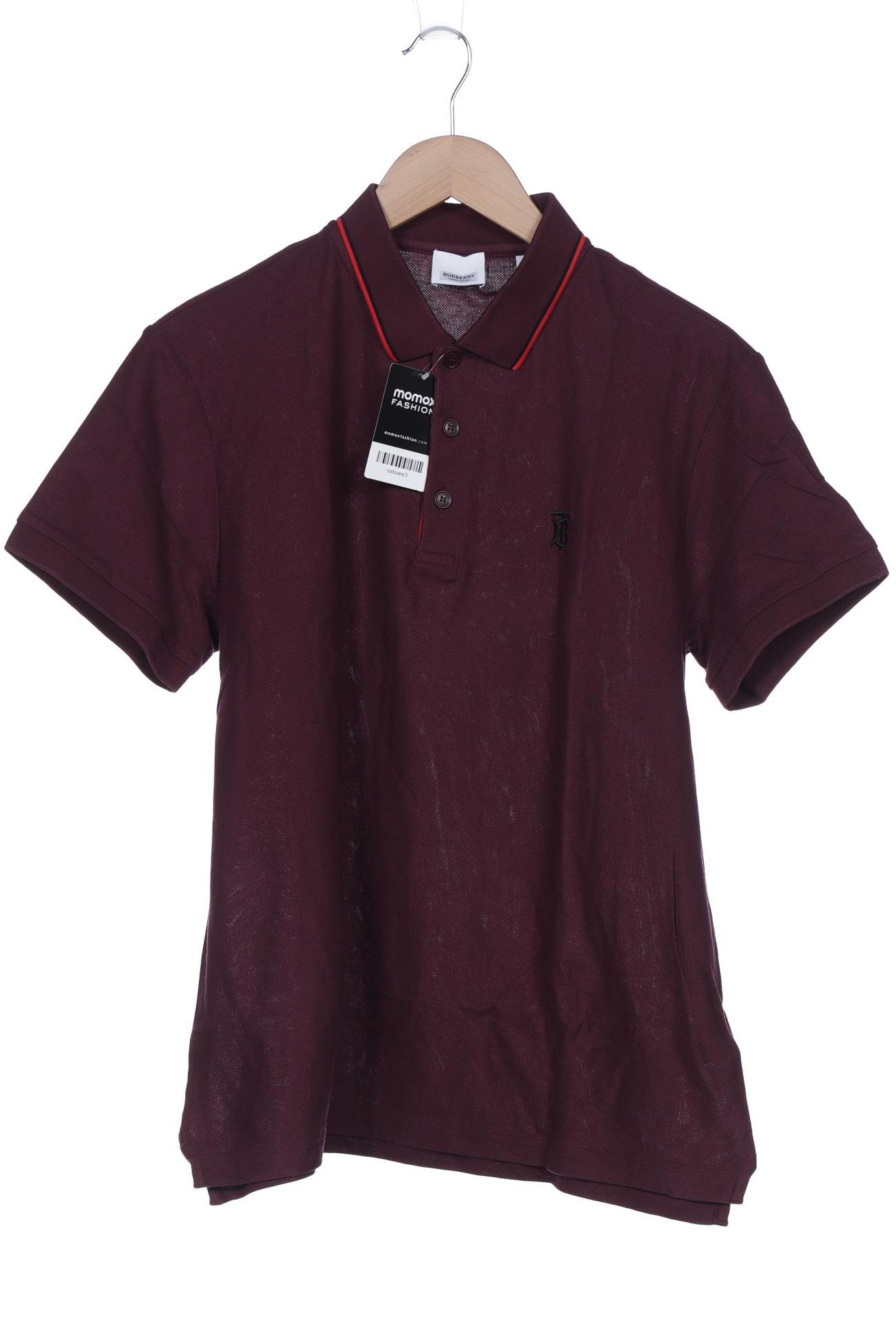 

Burberry Herren Poloshirt, bordeaux, Gr. 52