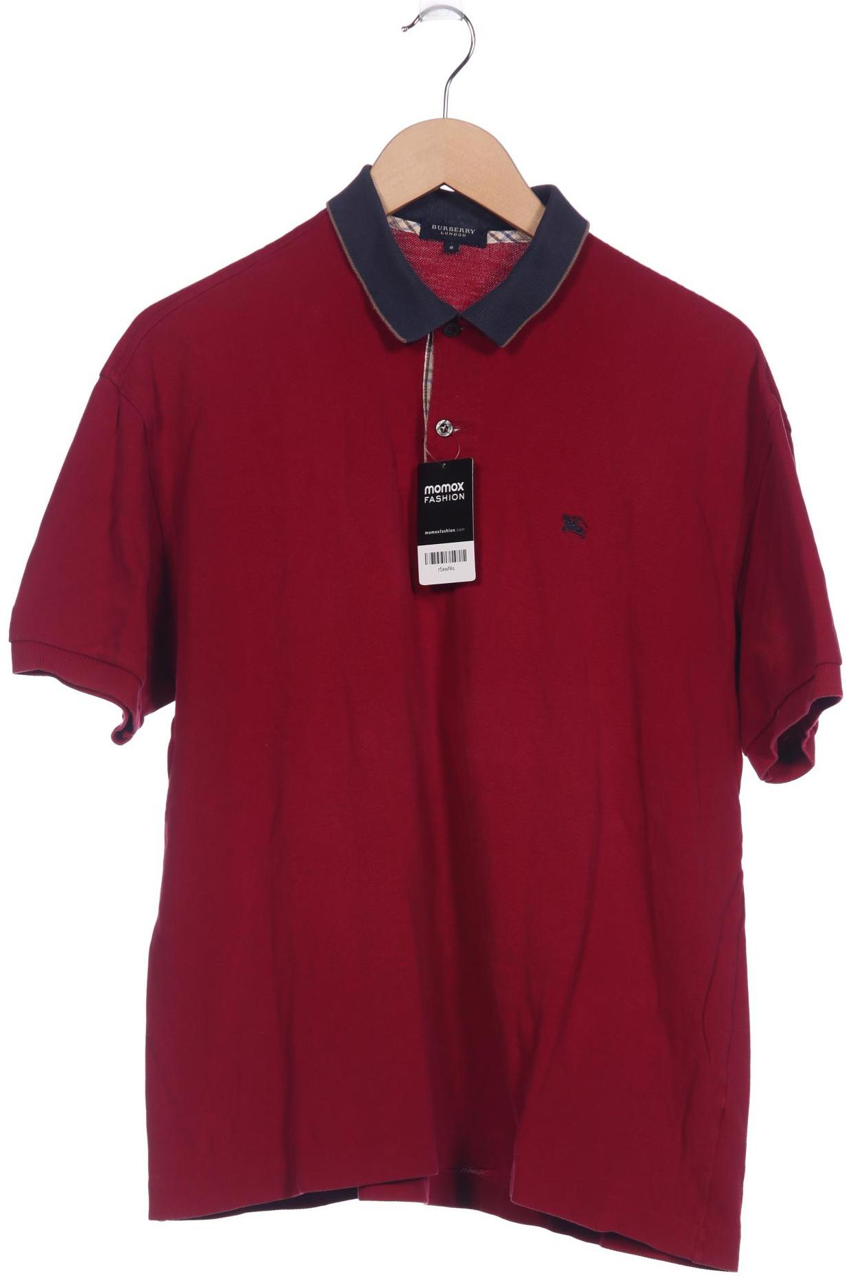 

Burberry Herren Poloshirt, bordeaux, Gr. 52