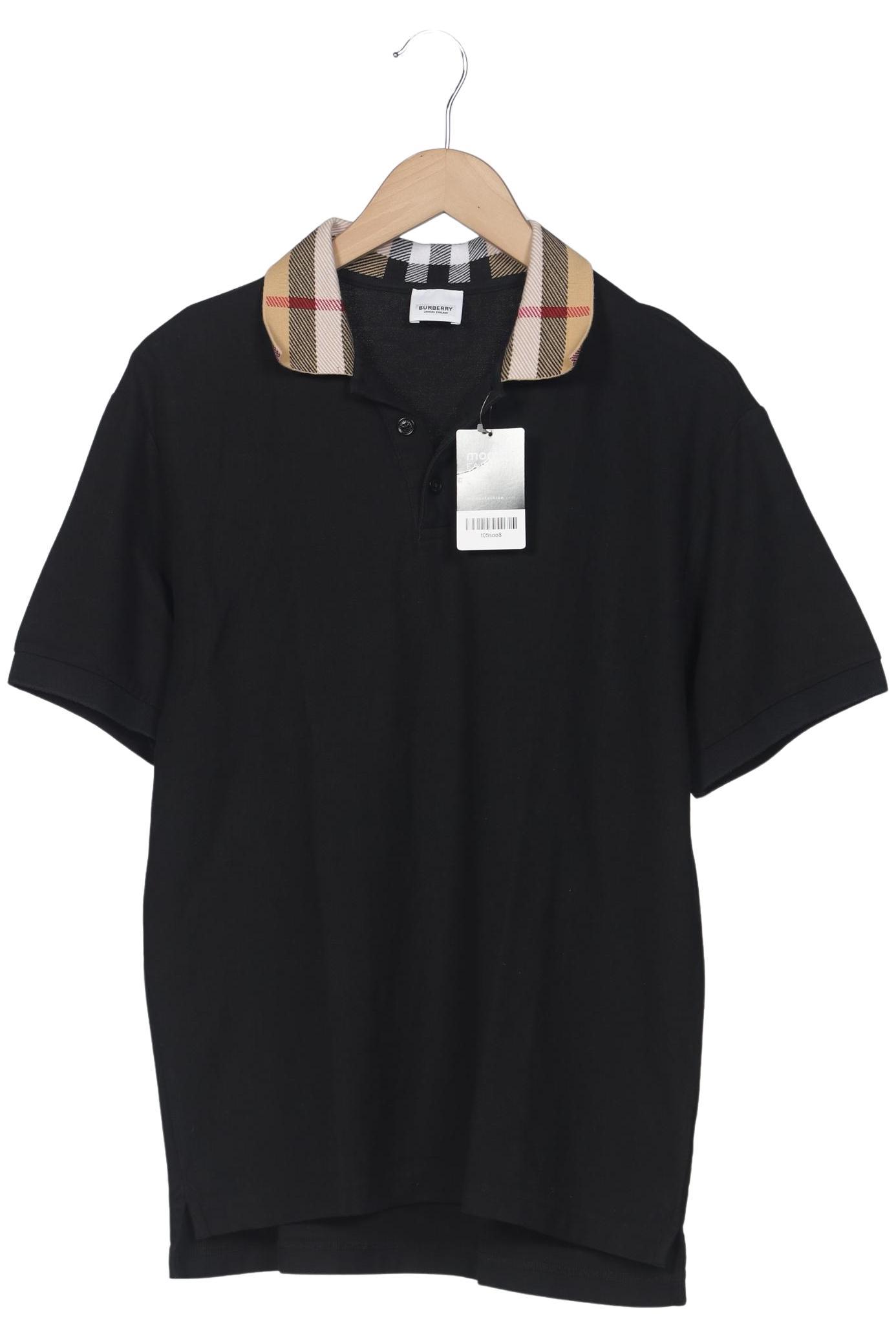 

Burberry Herren Poloshirt, schwarz, Gr. 54