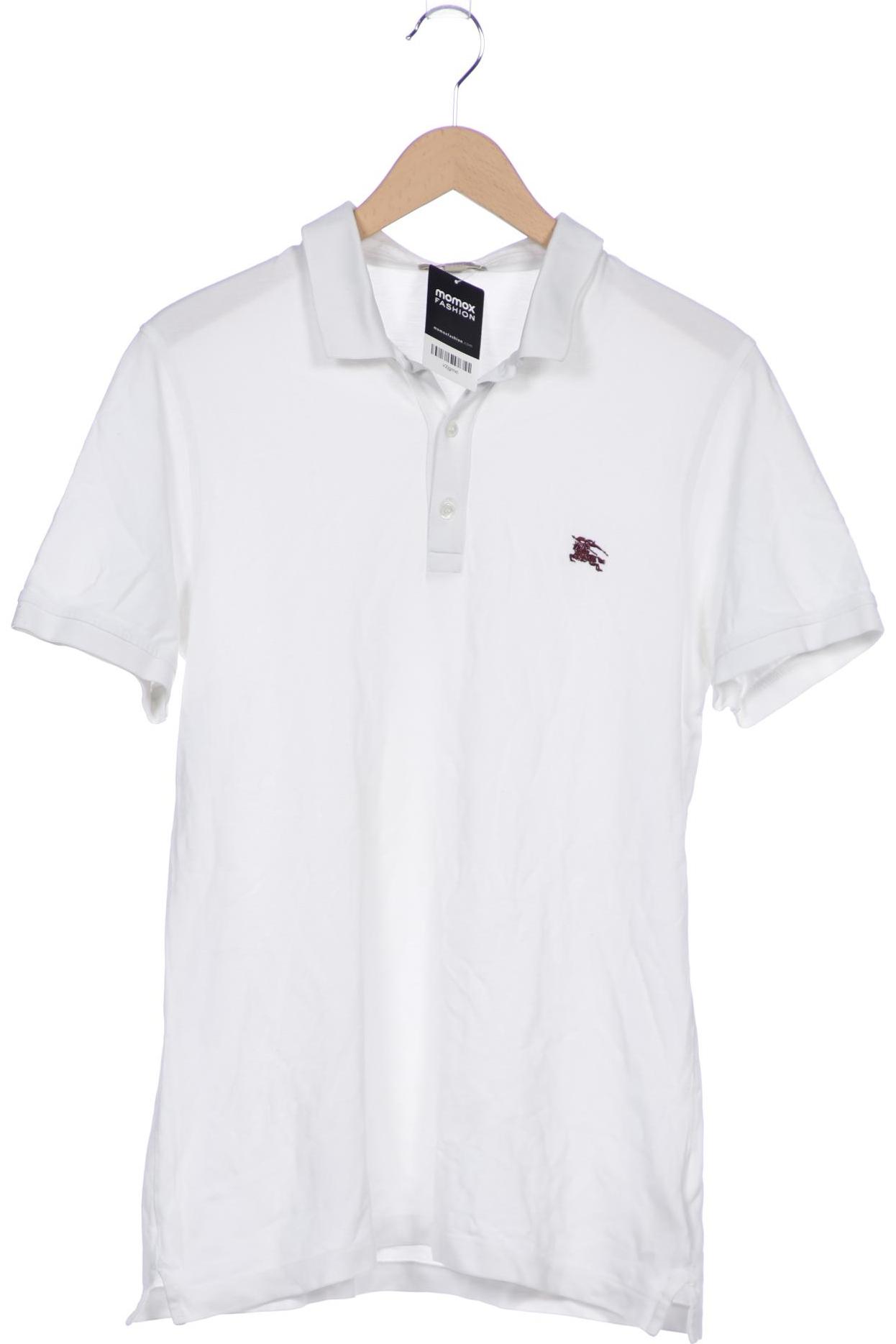 

Burberry Herren Poloshirt, weiß, Gr. 52