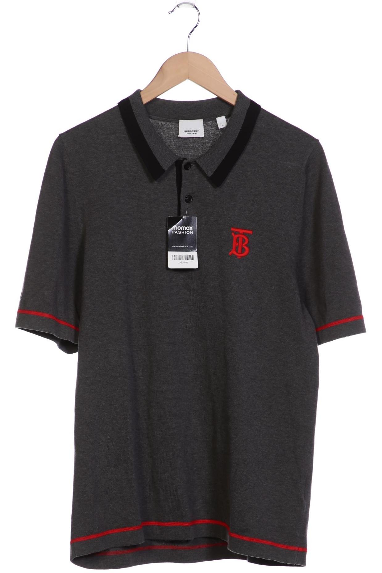 

Burberry Herren Poloshirt, grau, Gr. 52
