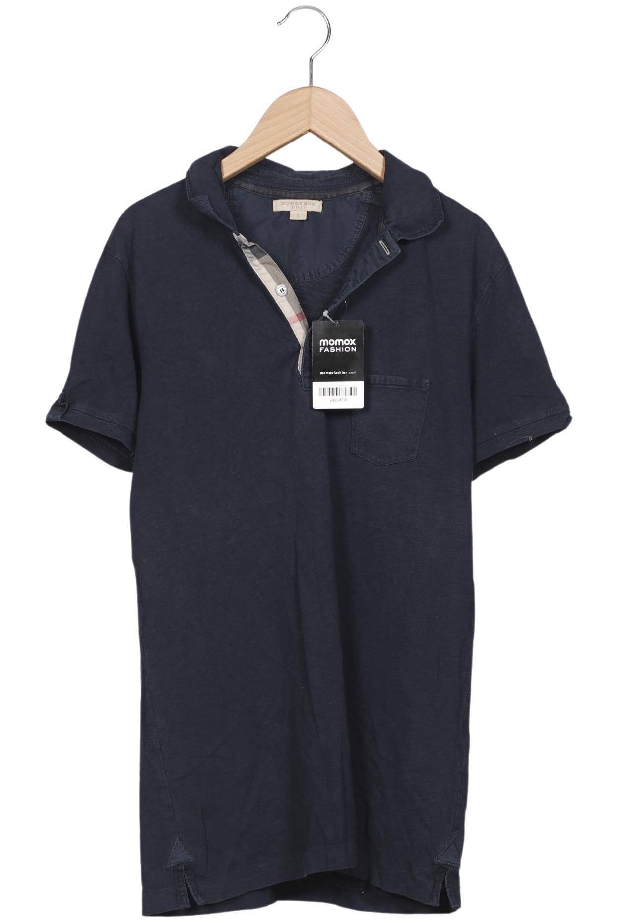 Thumbnail - Burberry Herren Poloshirt, marineblau, Gr. 46