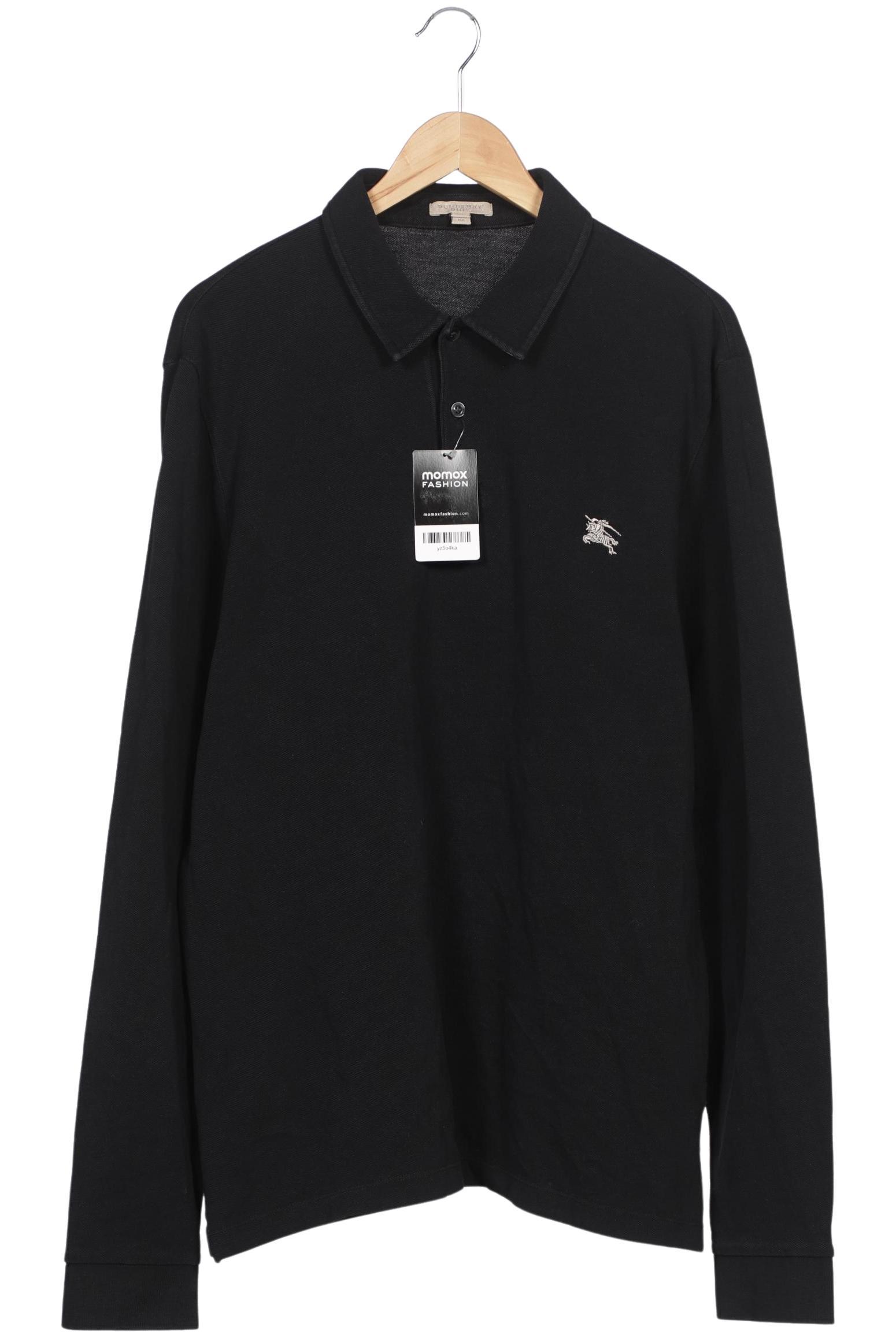 

Burberry Herren Poloshirt, schwarz, Gr. 56