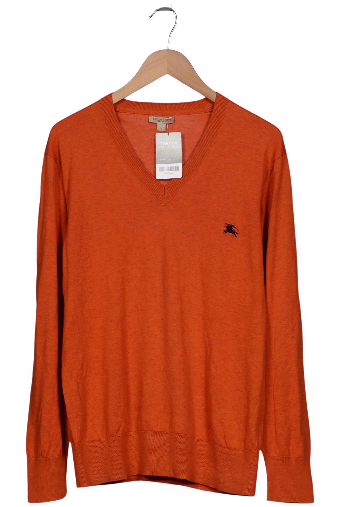 

Burberry Herren Pullover, orange, Gr. 52