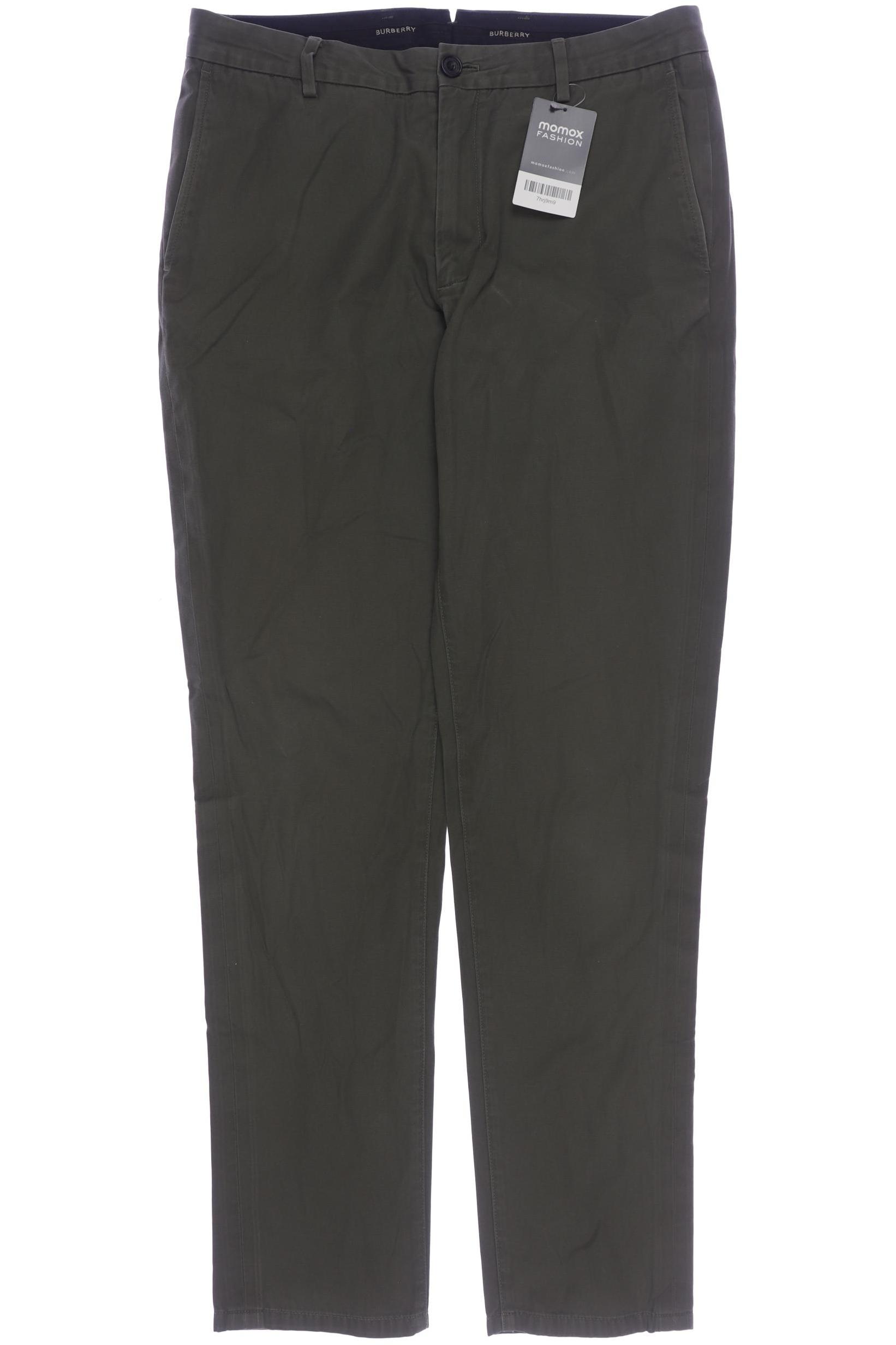 

Burberry Herren Stoffhose, grün, Gr. 48