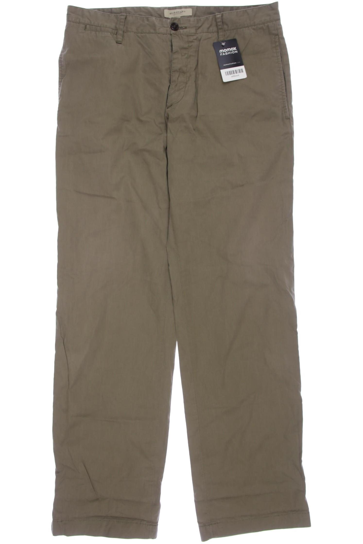 

Burberry Herren Stoffhose, grün, Gr. 34