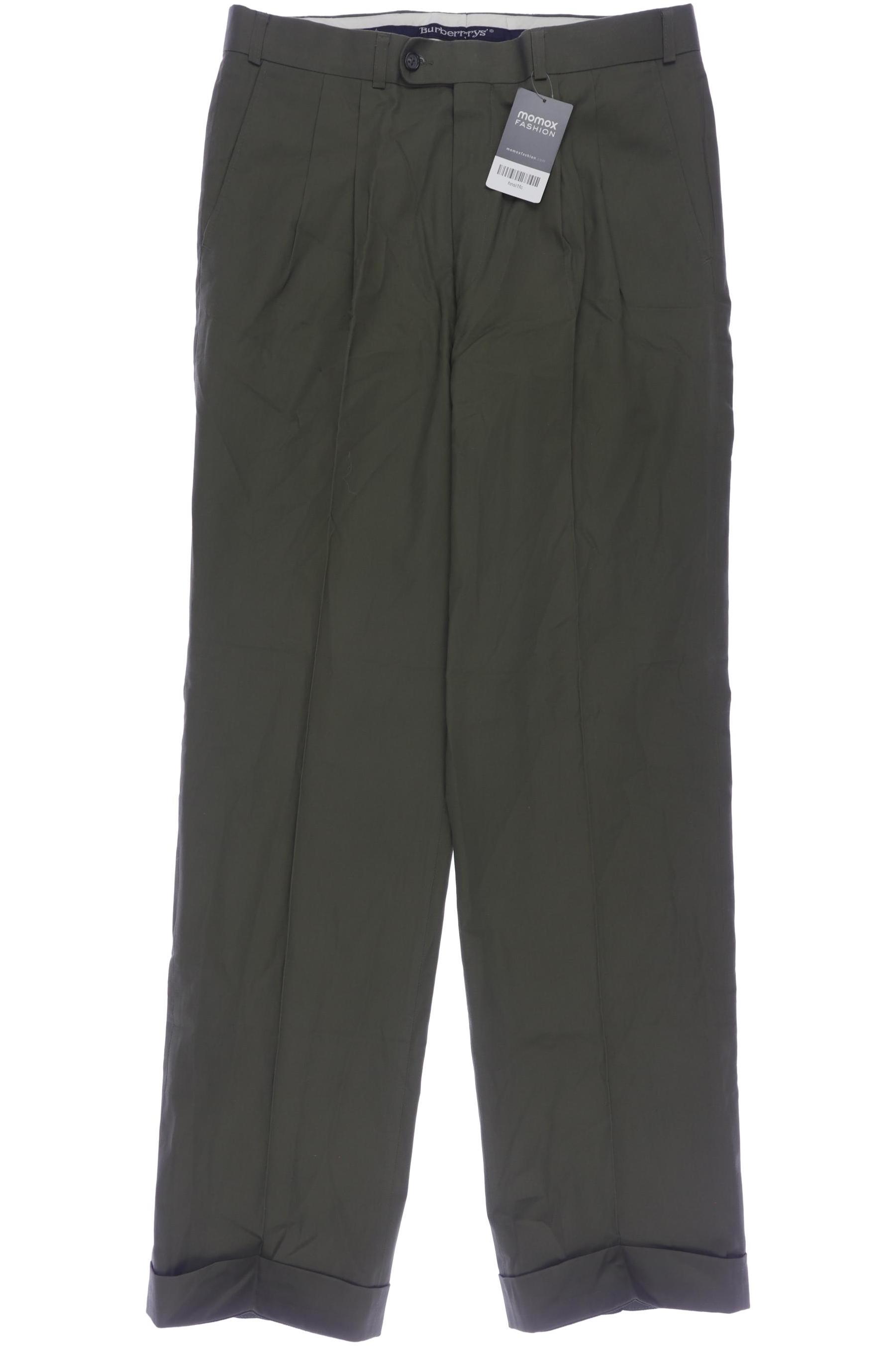 

Burberry Herren Stoffhose, grün, Gr. 33