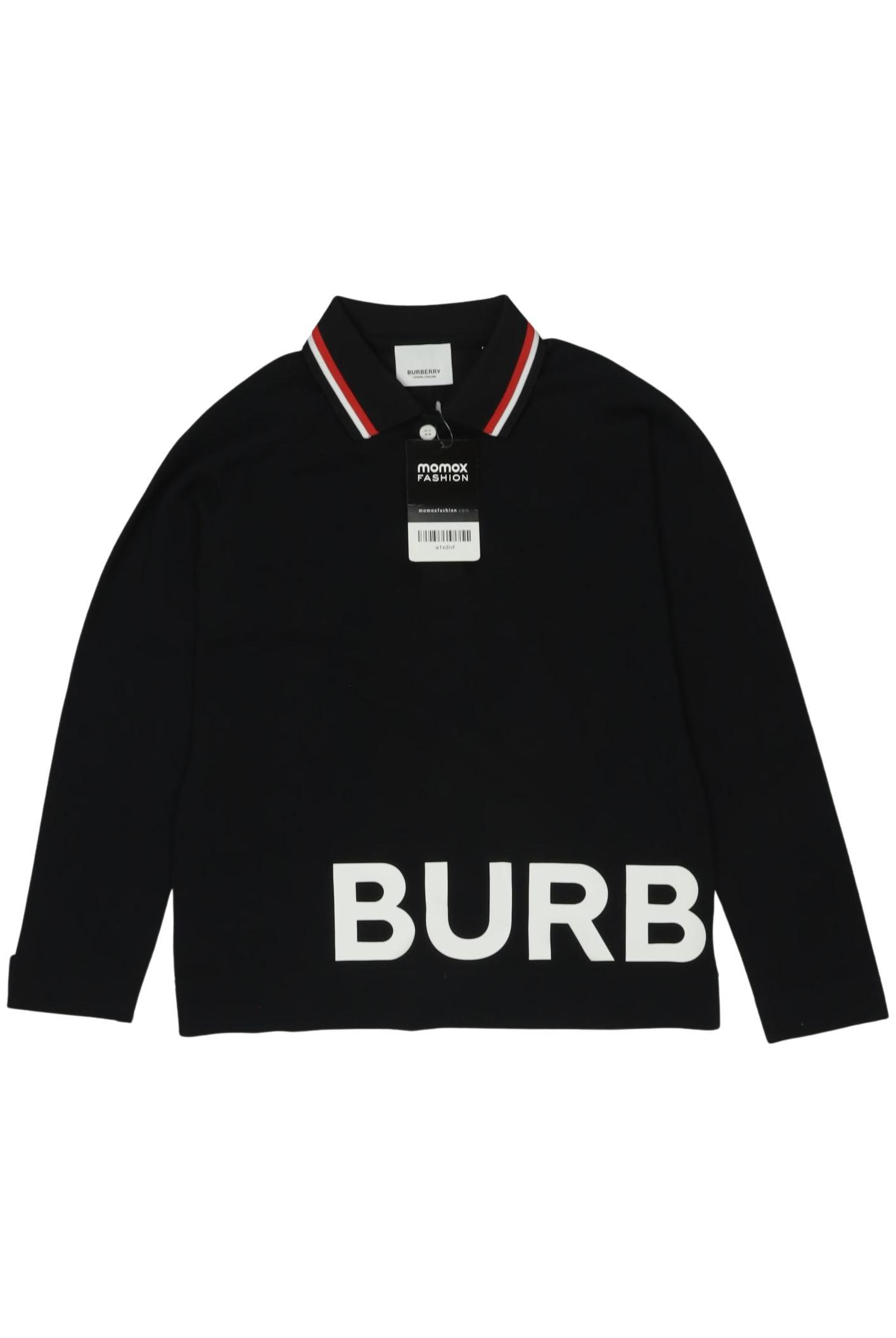 

Burberry Herren Langarmshirt, schwarz, Gr. 128
