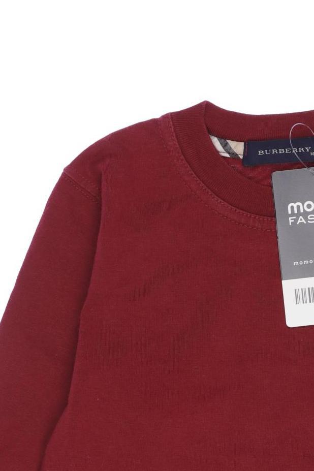 Thumbnail - Burberry Jungen Langarmshirt, bordeaux, Gr. 92