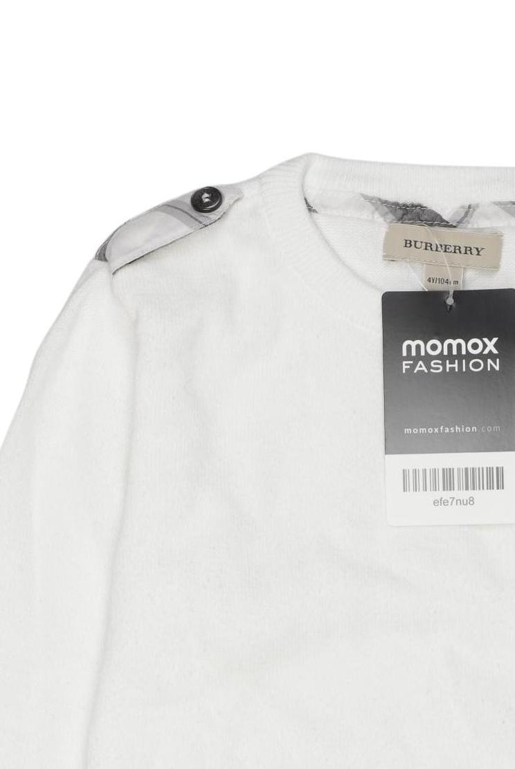 Thumbnail - Burberry Jungen Pullover, weiß, Gr. 104