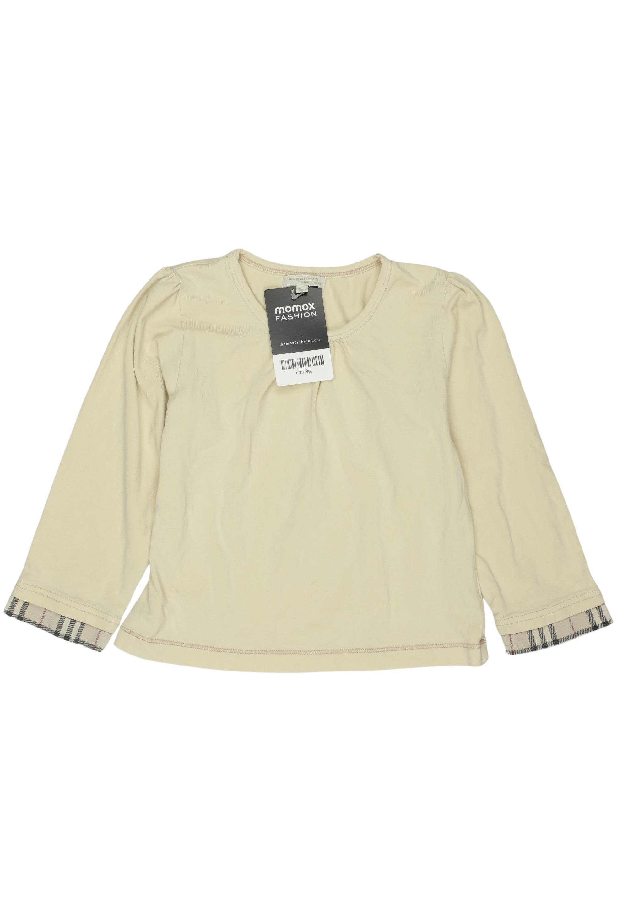 

Burberry Damen Langarmshirt, cremeweiß, Gr. 110