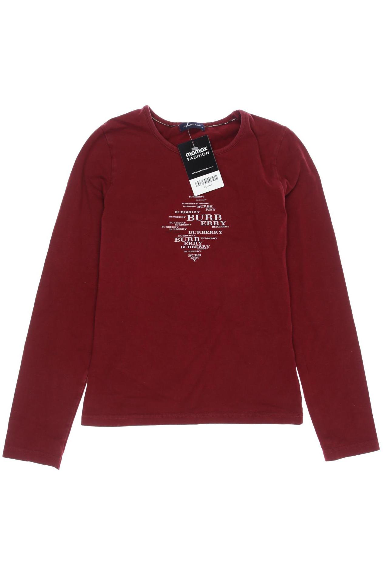 

Burberry Damen Langarmshirt, rot, Gr. 12