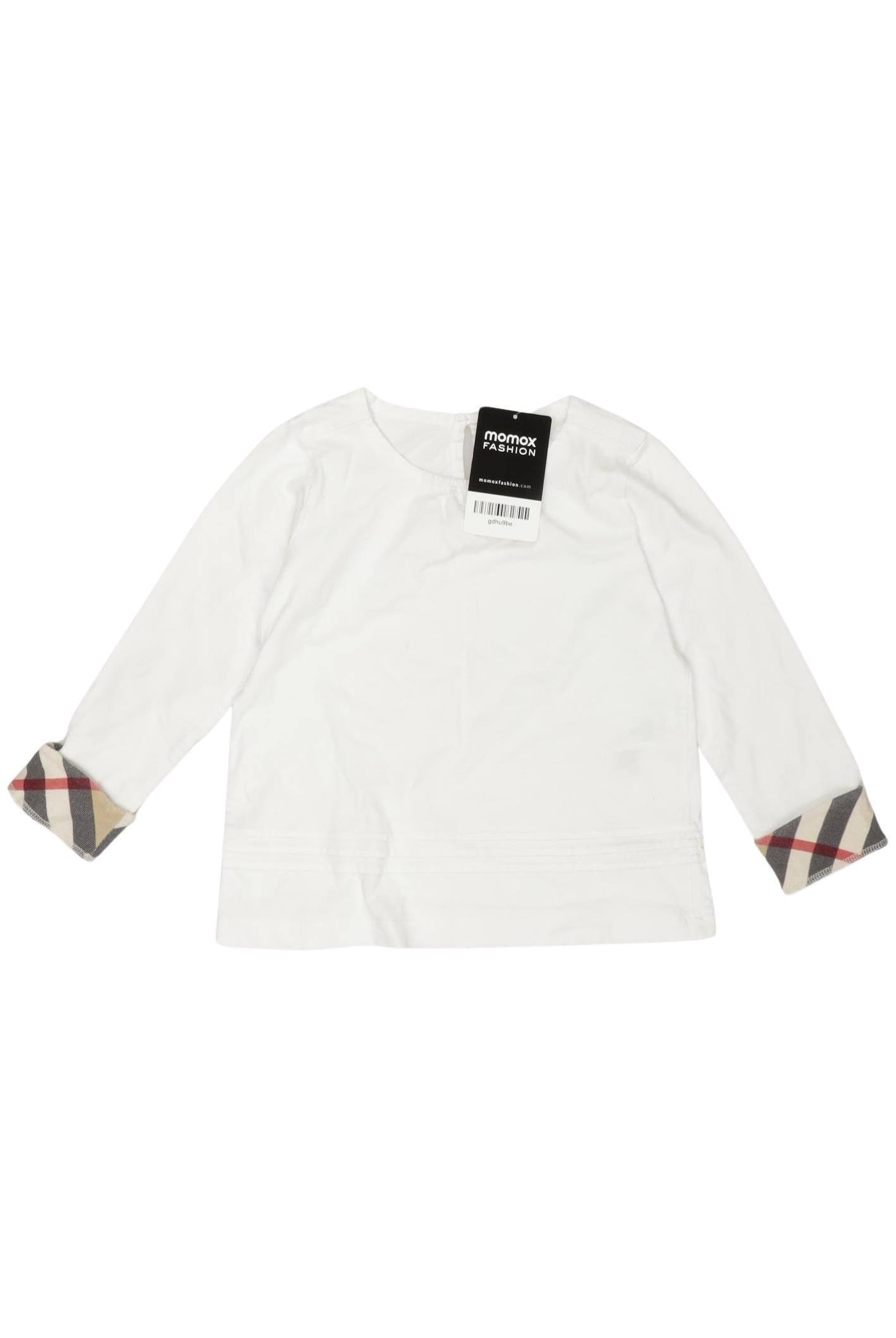 

Burberry Damen Langarmshirt, weiß, Gr. 116