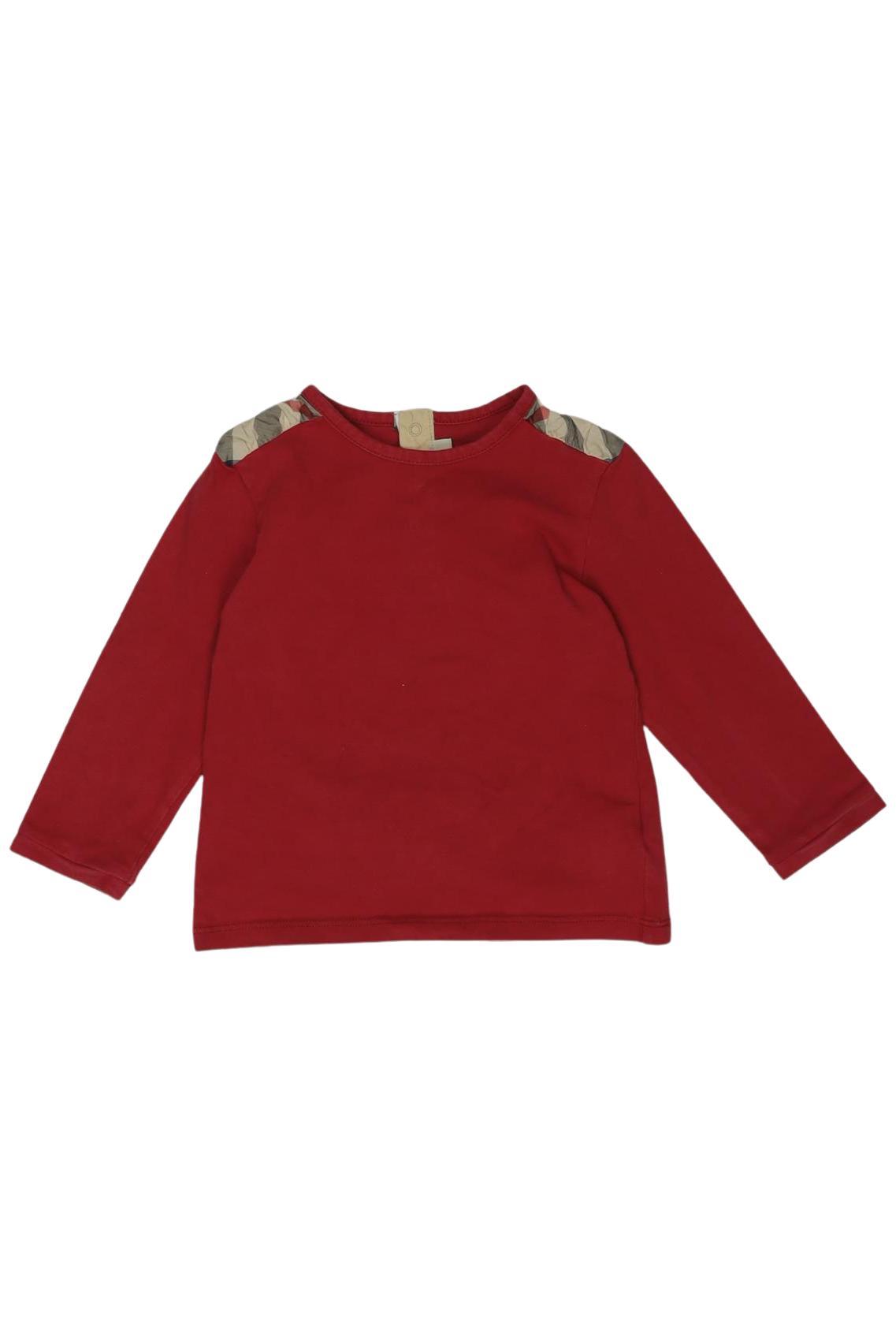 

Burberry Mädchen Langarmshirt, rot, Gr. 80