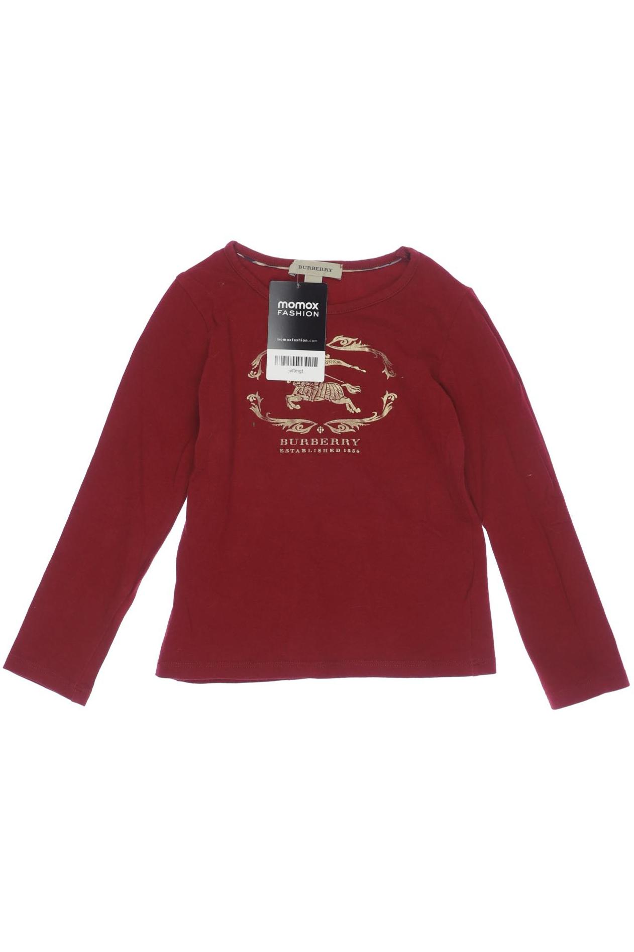 

Burberry Damen Langarmshirt, rot, Gr. 104