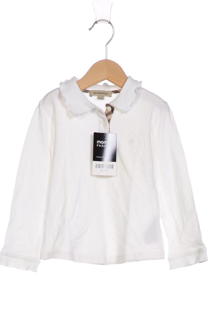 

Burberry Damen Langarmshirt, weiß, Gr. 98