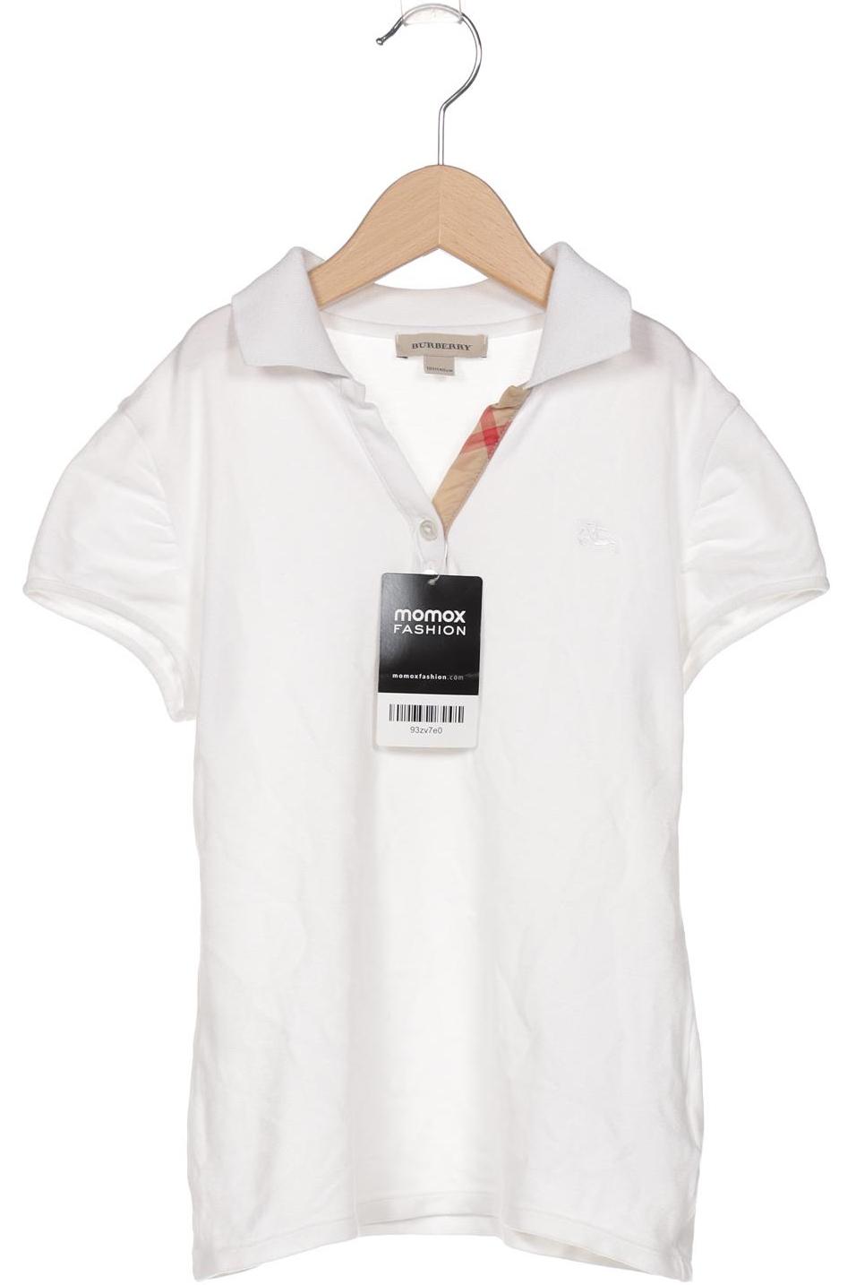 

Burberry Damen Poloshirt, weiß, Gr. 140
