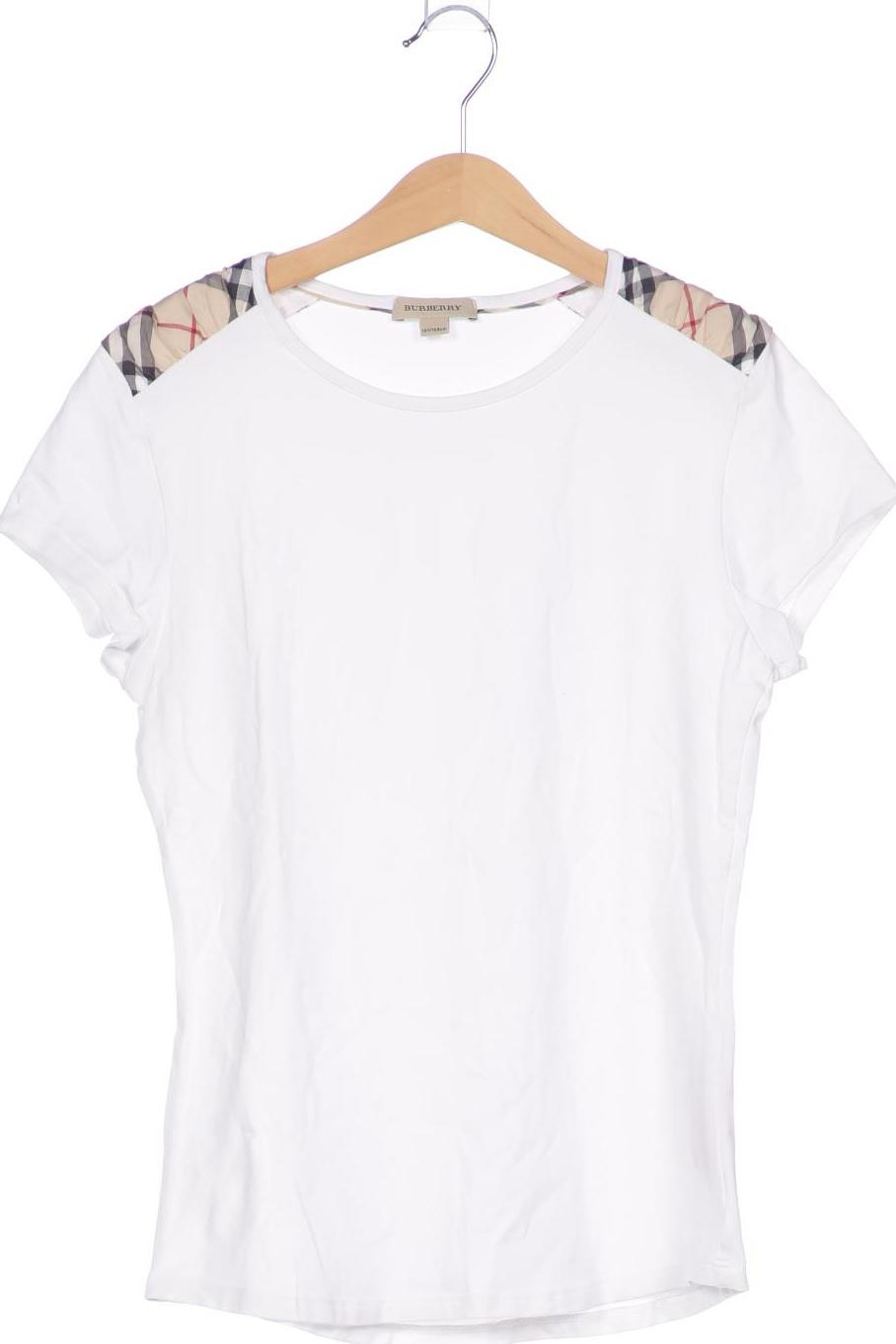 

Burberry Damen T-Shirt, weiß, Gr. 158
