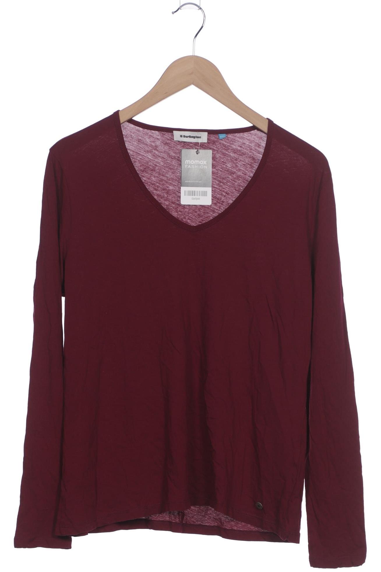 

Burlington Damen Langarmshirt, bordeaux, Gr. 46