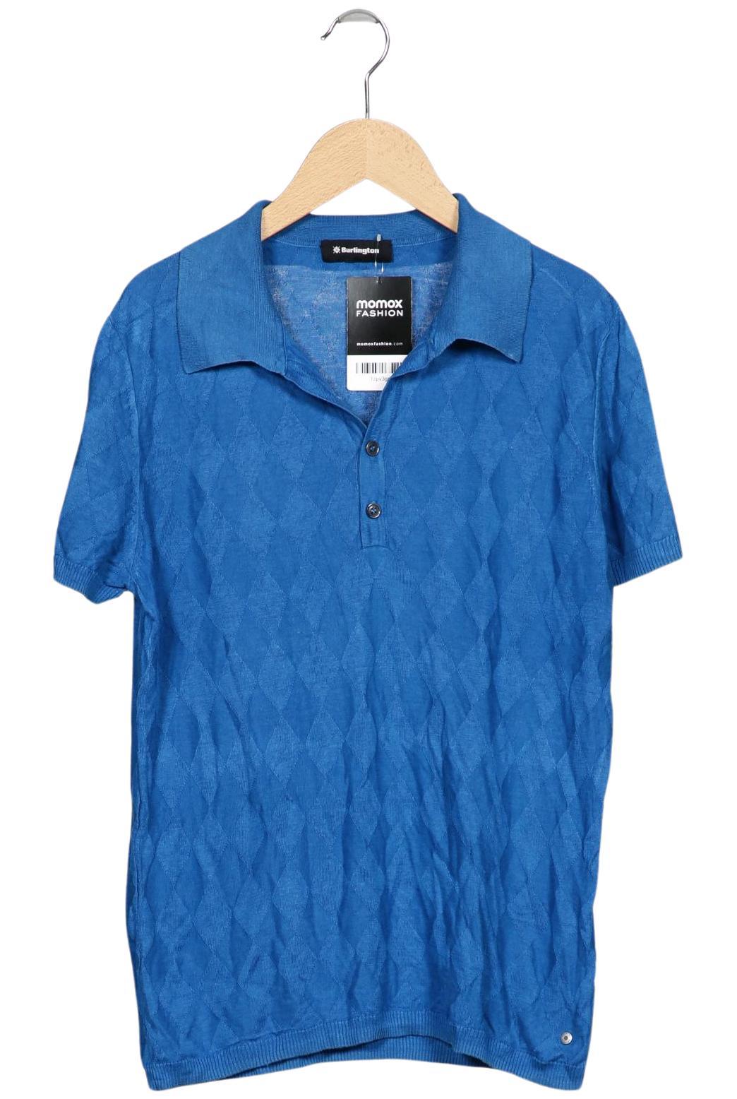 

Burlington Damen Poloshirt, blau, Gr. 48