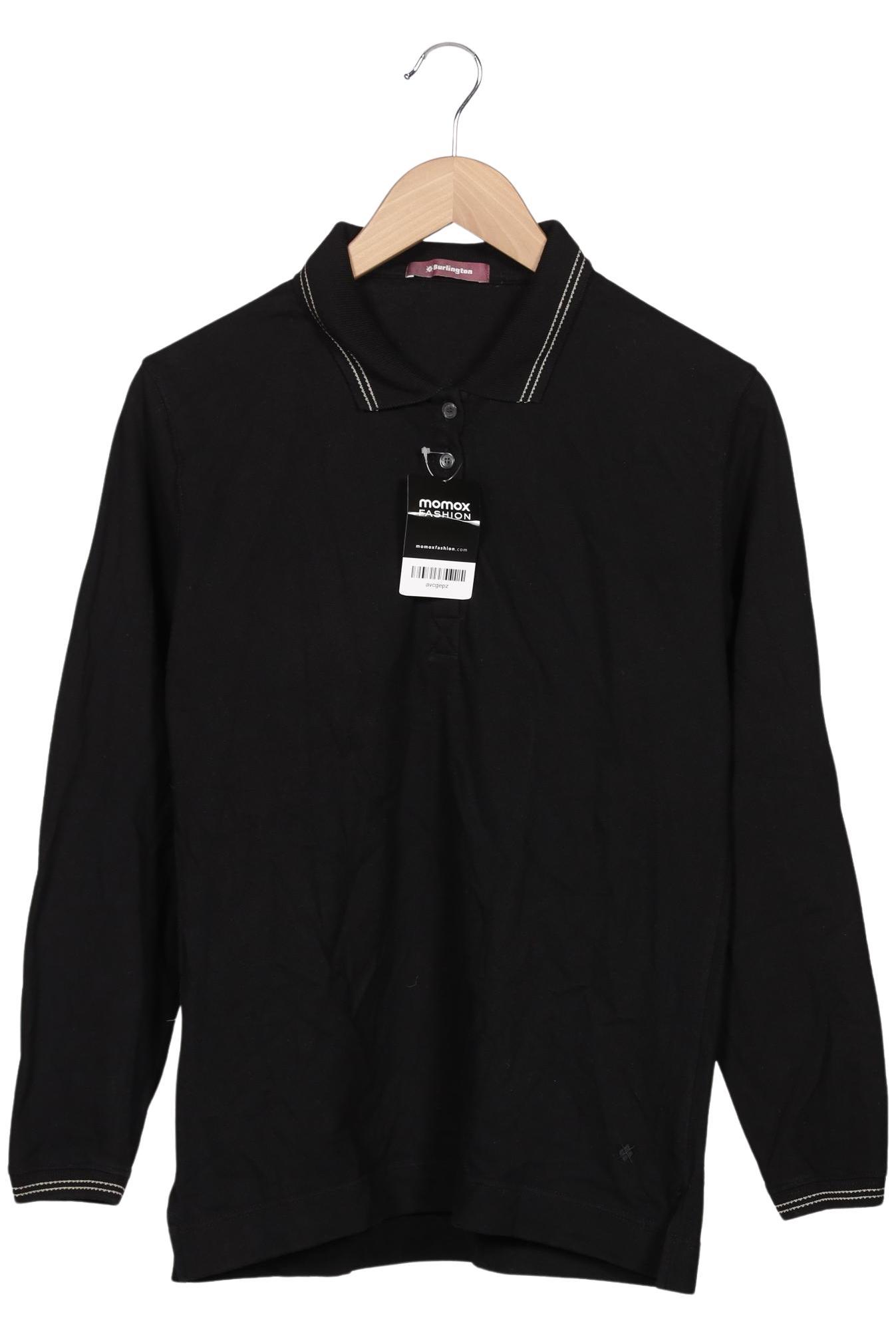 

Burlington Damen Poloshirt, schwarz, Gr. 46