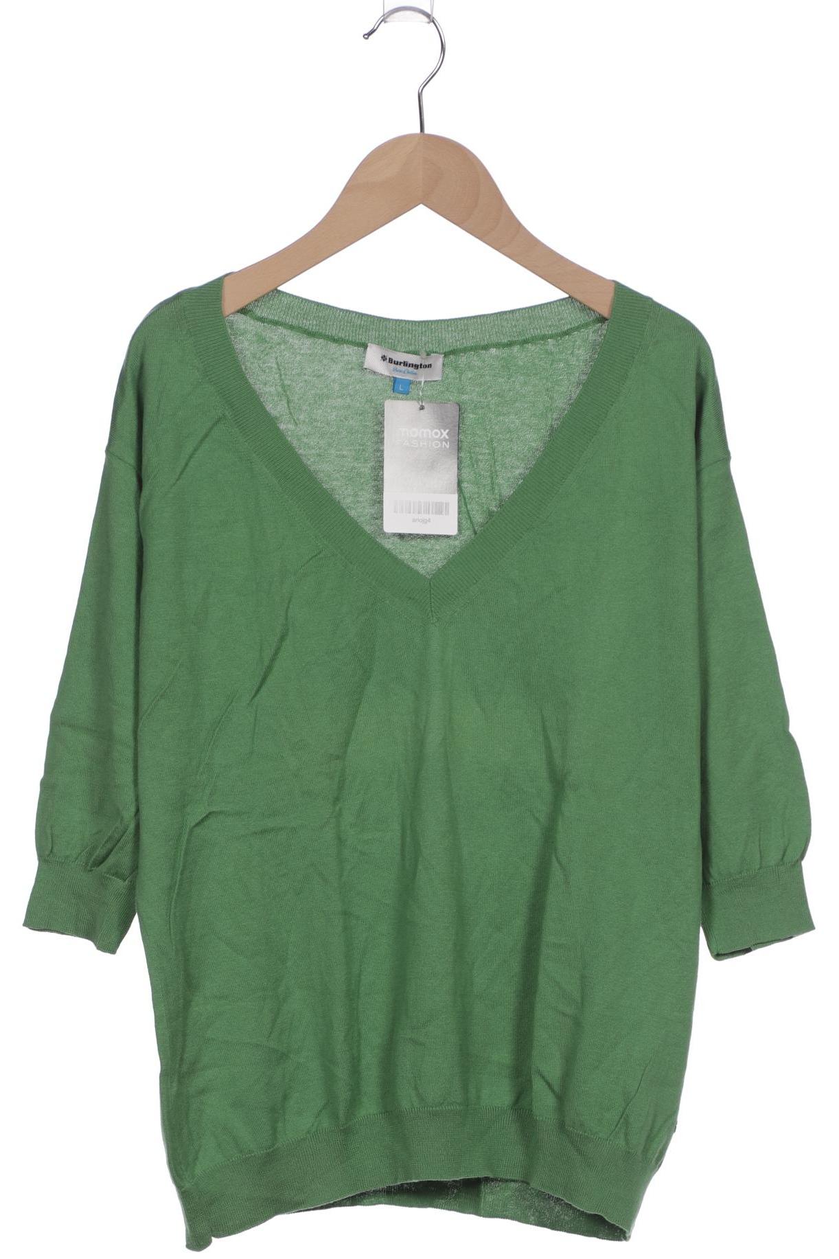

Burlington Damen Pullover, grün, Gr. 42
