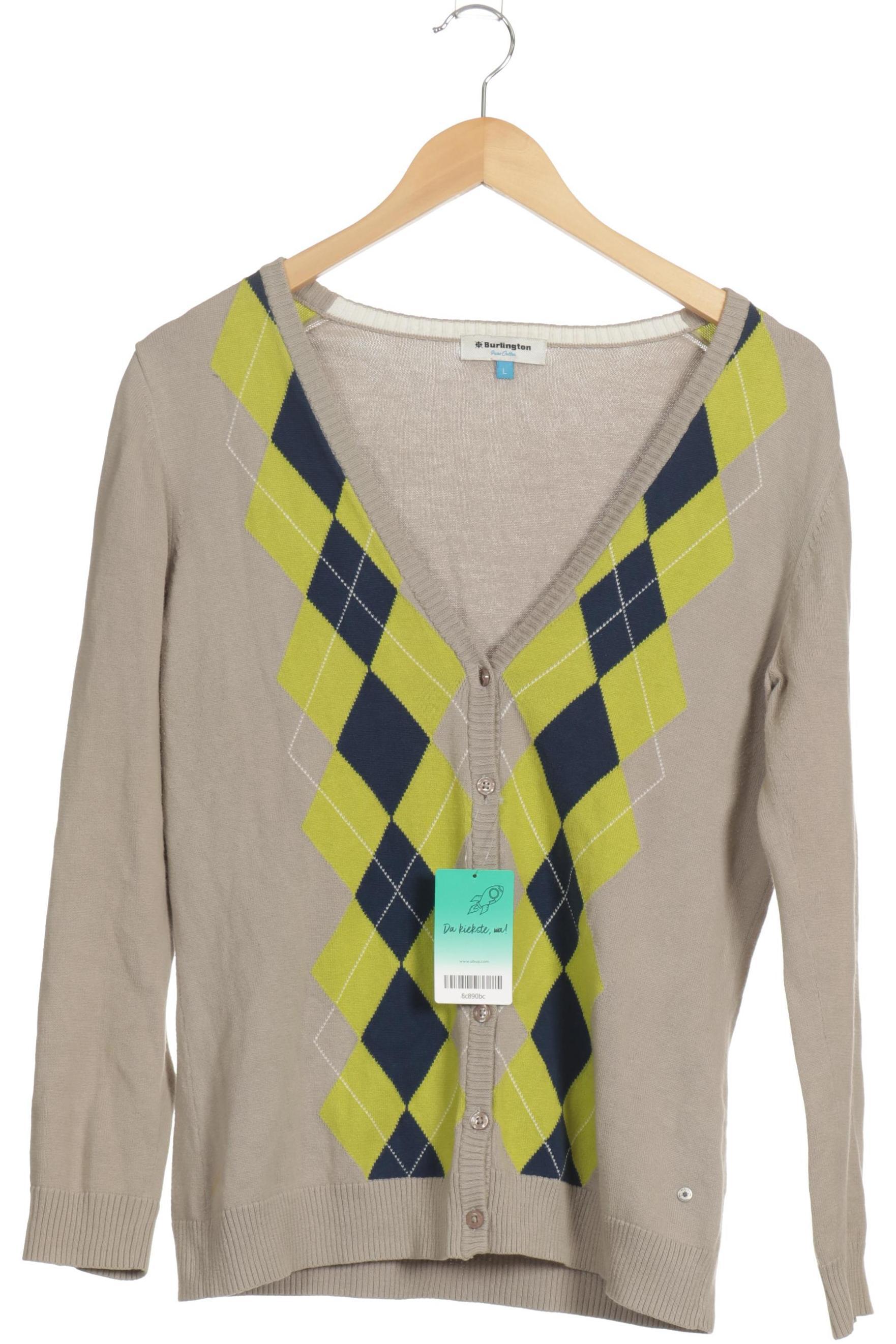 

Burlington Damen Strickjacke, beige, Gr.
