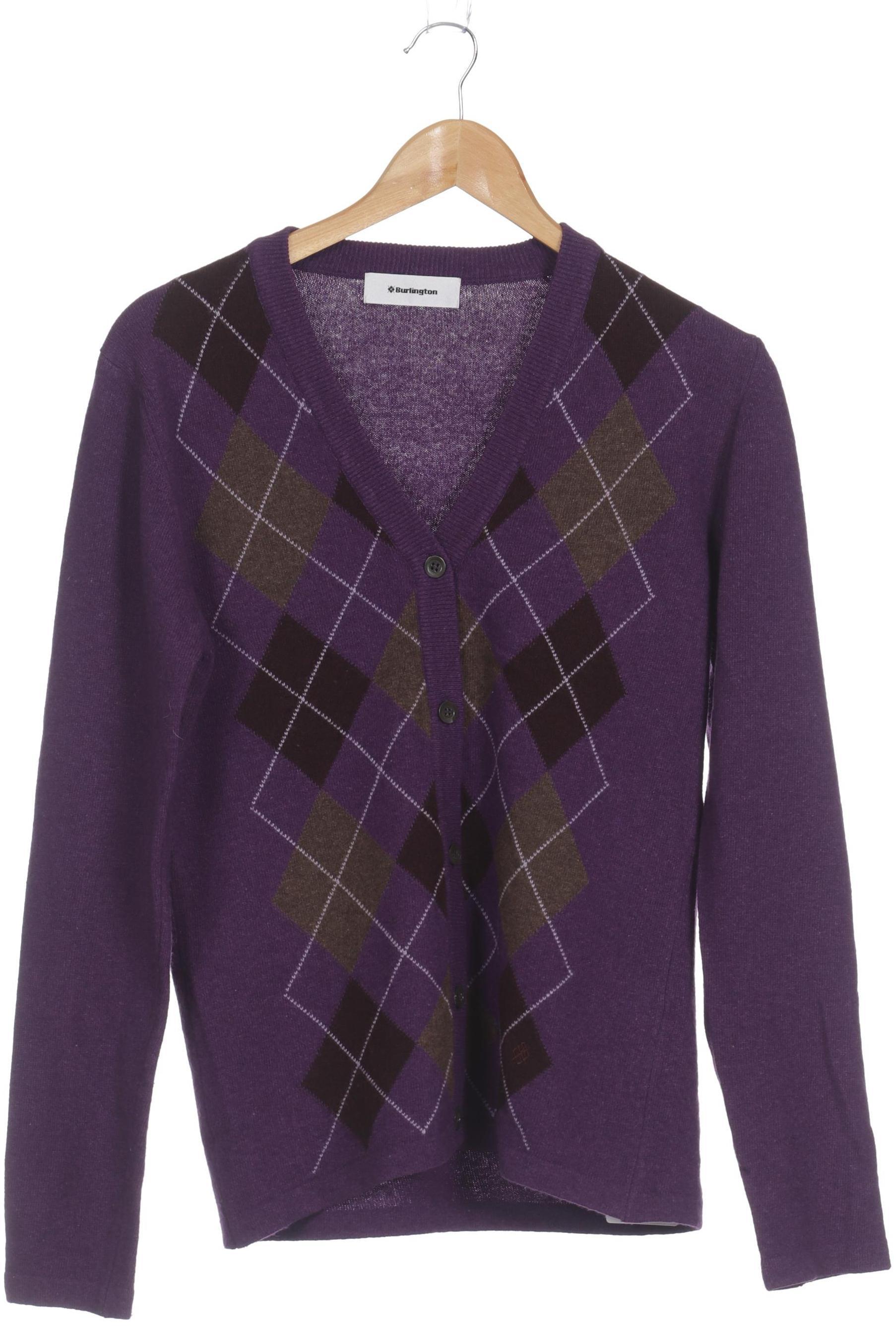 

Burlington Damen Strickjacke, lila, Gr. 40