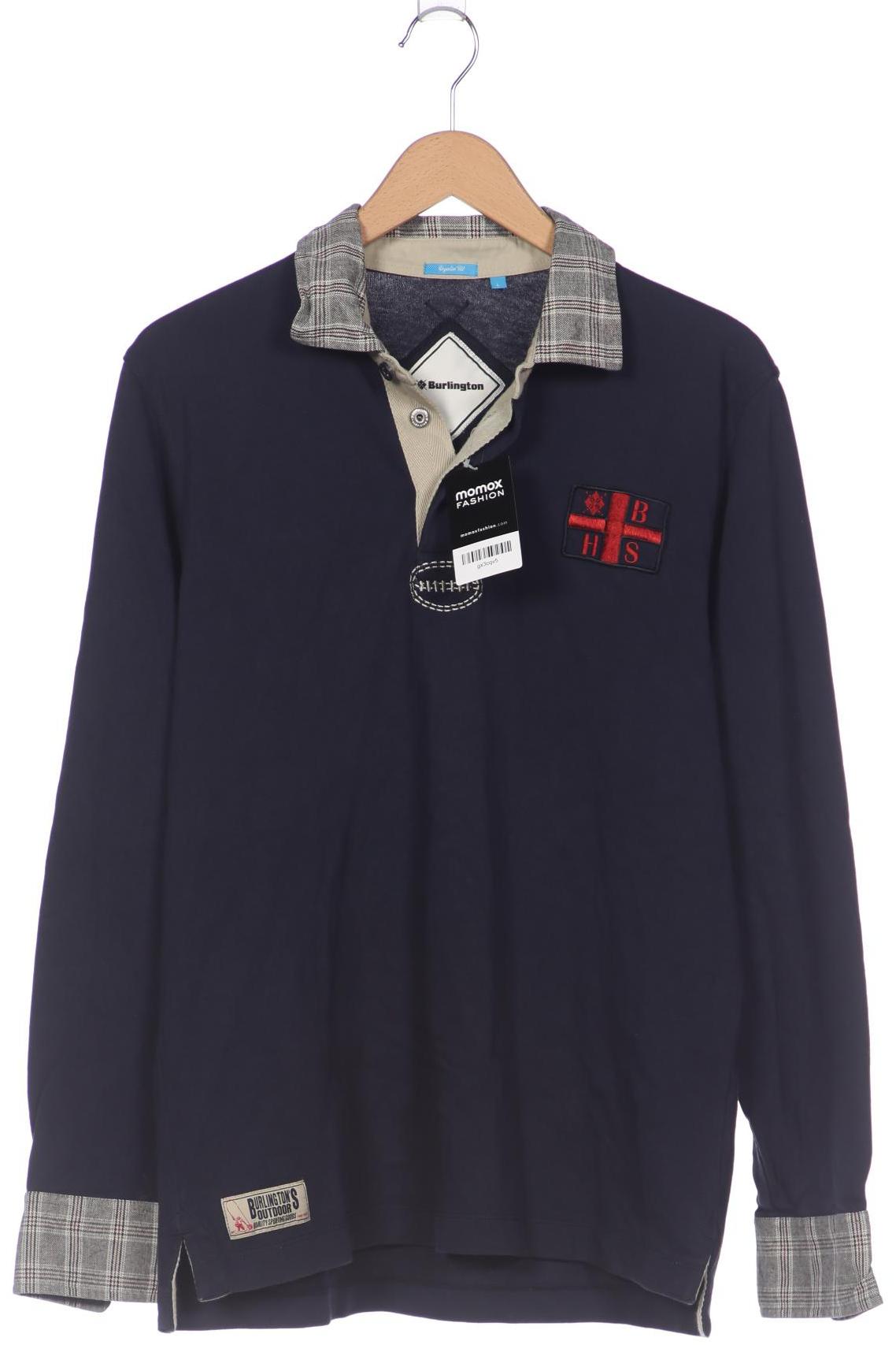 

Burlington Herren Poloshirt, blau, Gr. 52