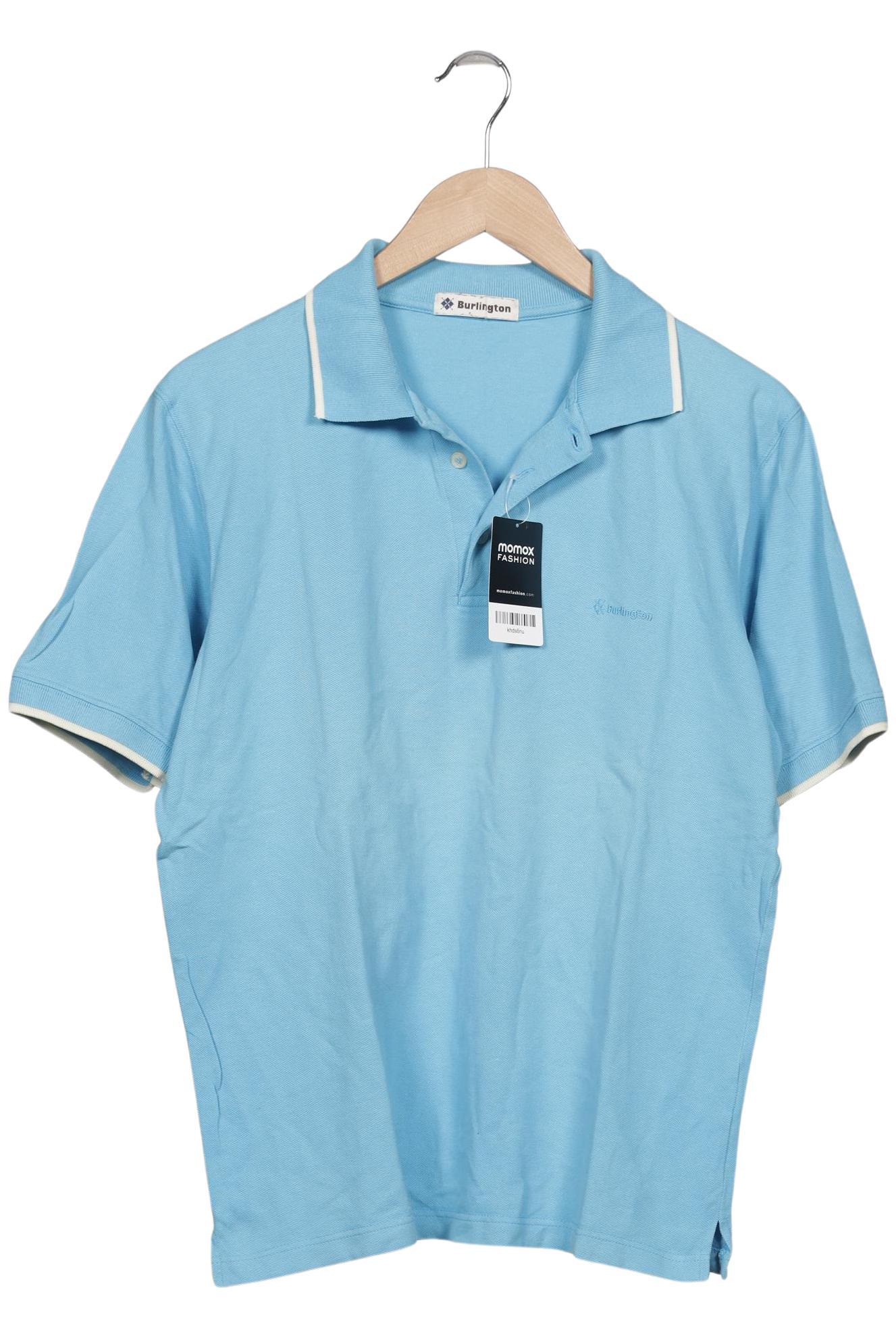 Thumbnail - Burlington Herren Poloshirt, hellblau, Gr. 48
