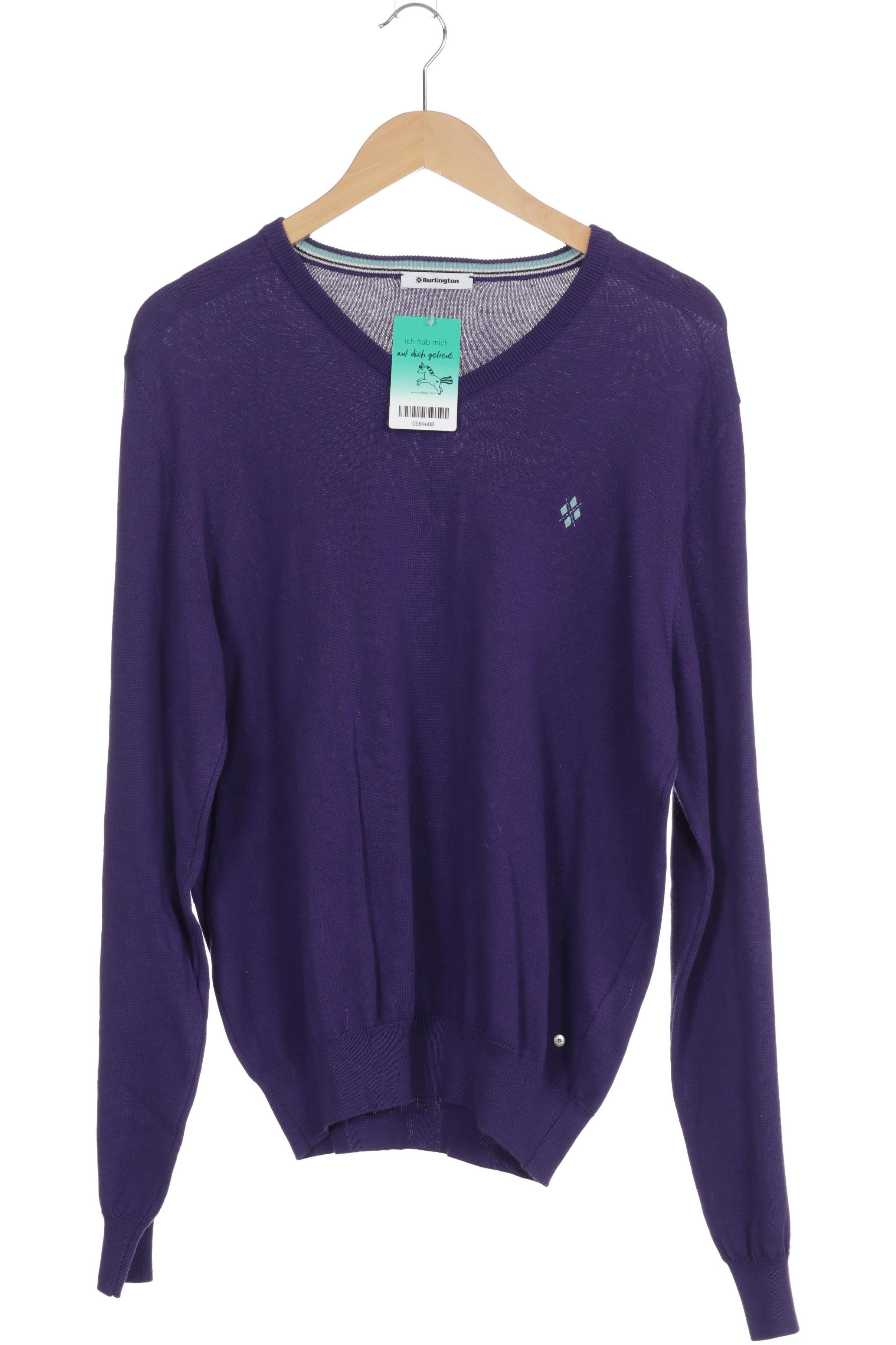 Thumbnail - Burlington Herren Pullover, lila, Gr.