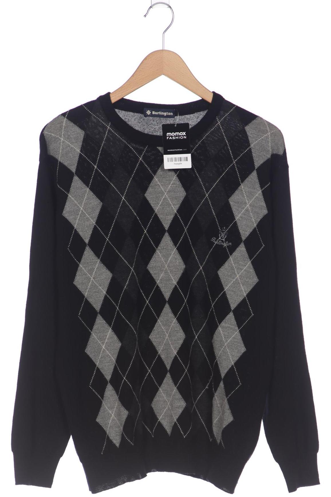 

Burlington Herren Pullover, schwarz, Gr. 48