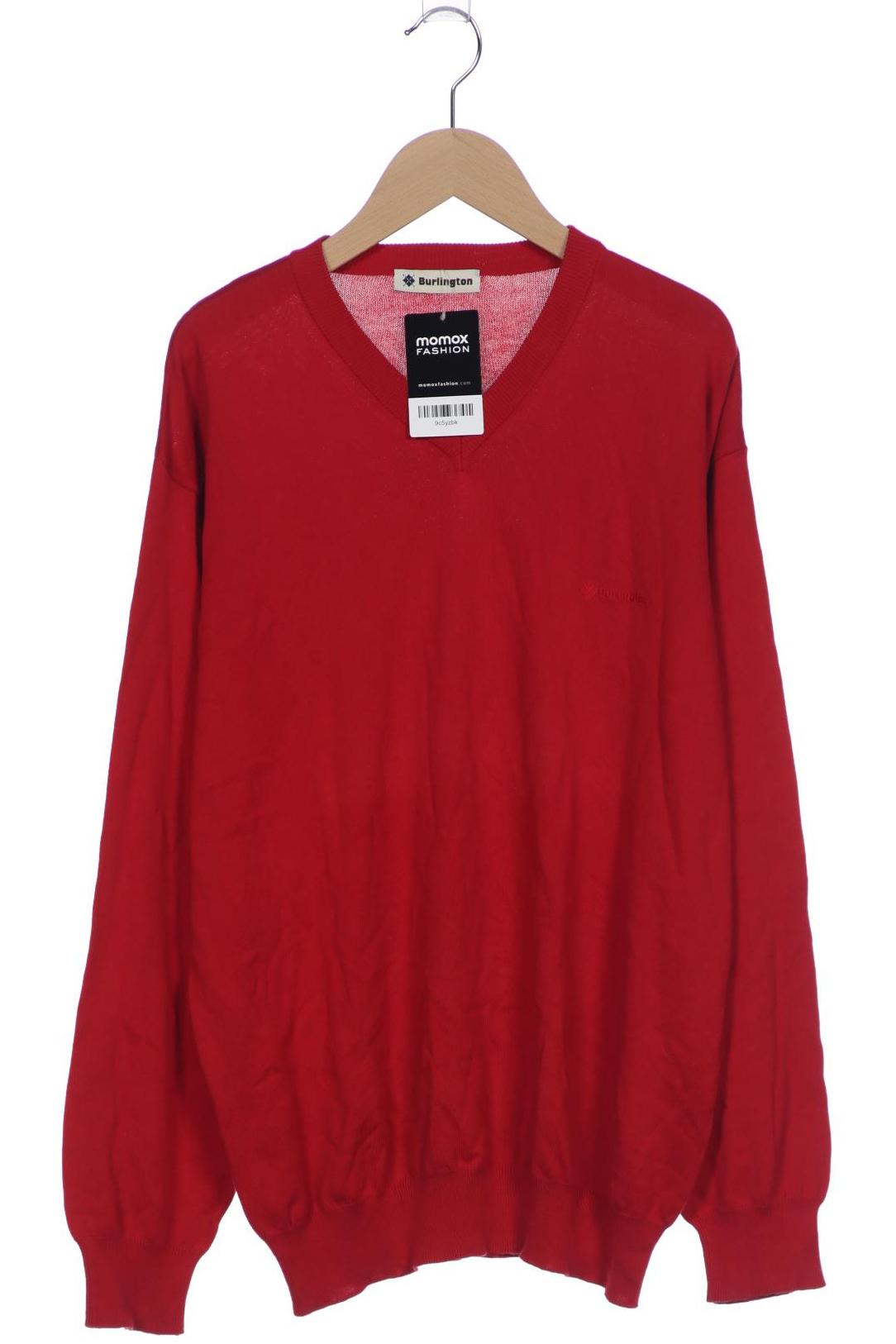 

Burlington Herren Pullover, rot, Gr. 48
