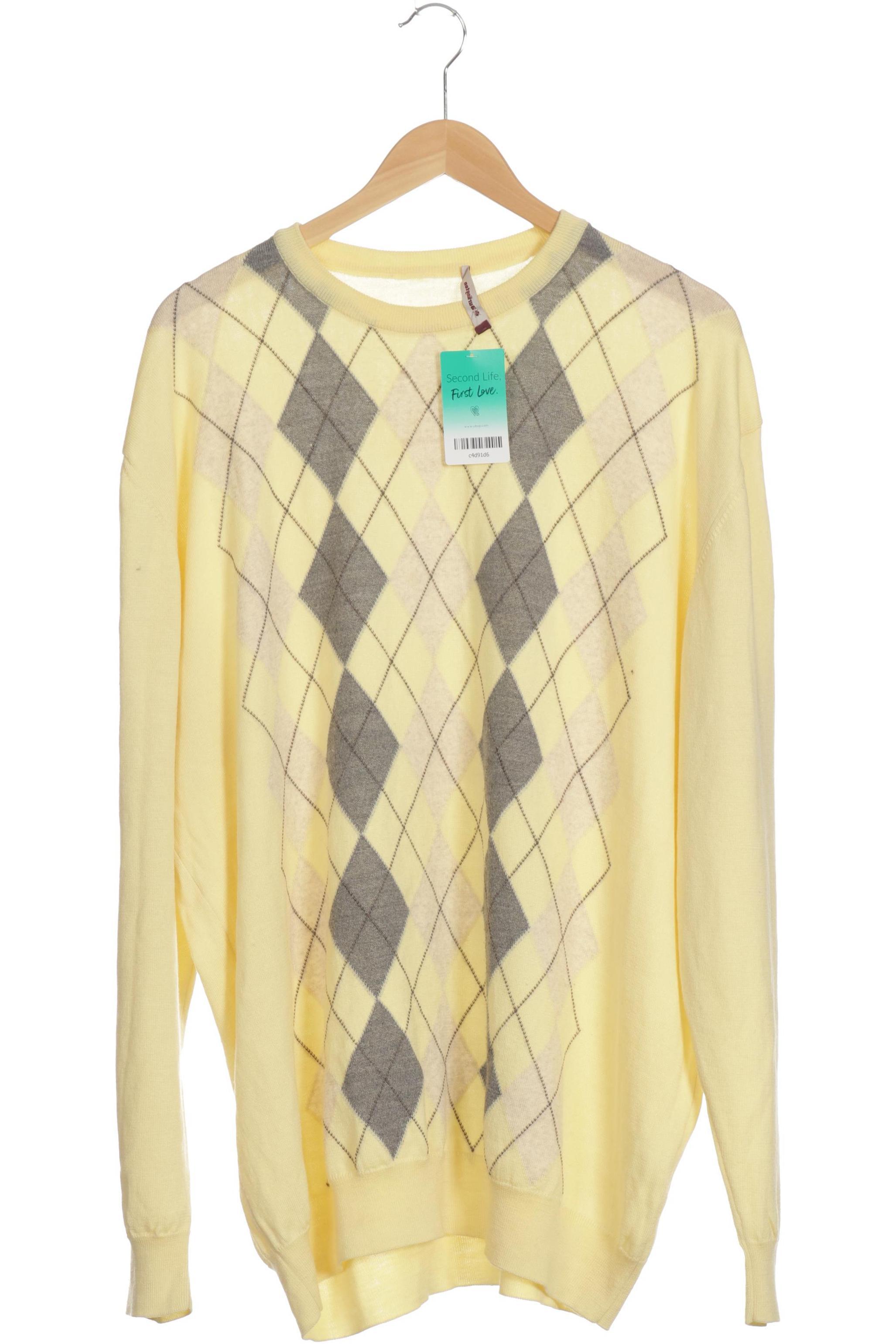 Thumbnail - Burlington Herren Pullover, gelb, Gr. 60