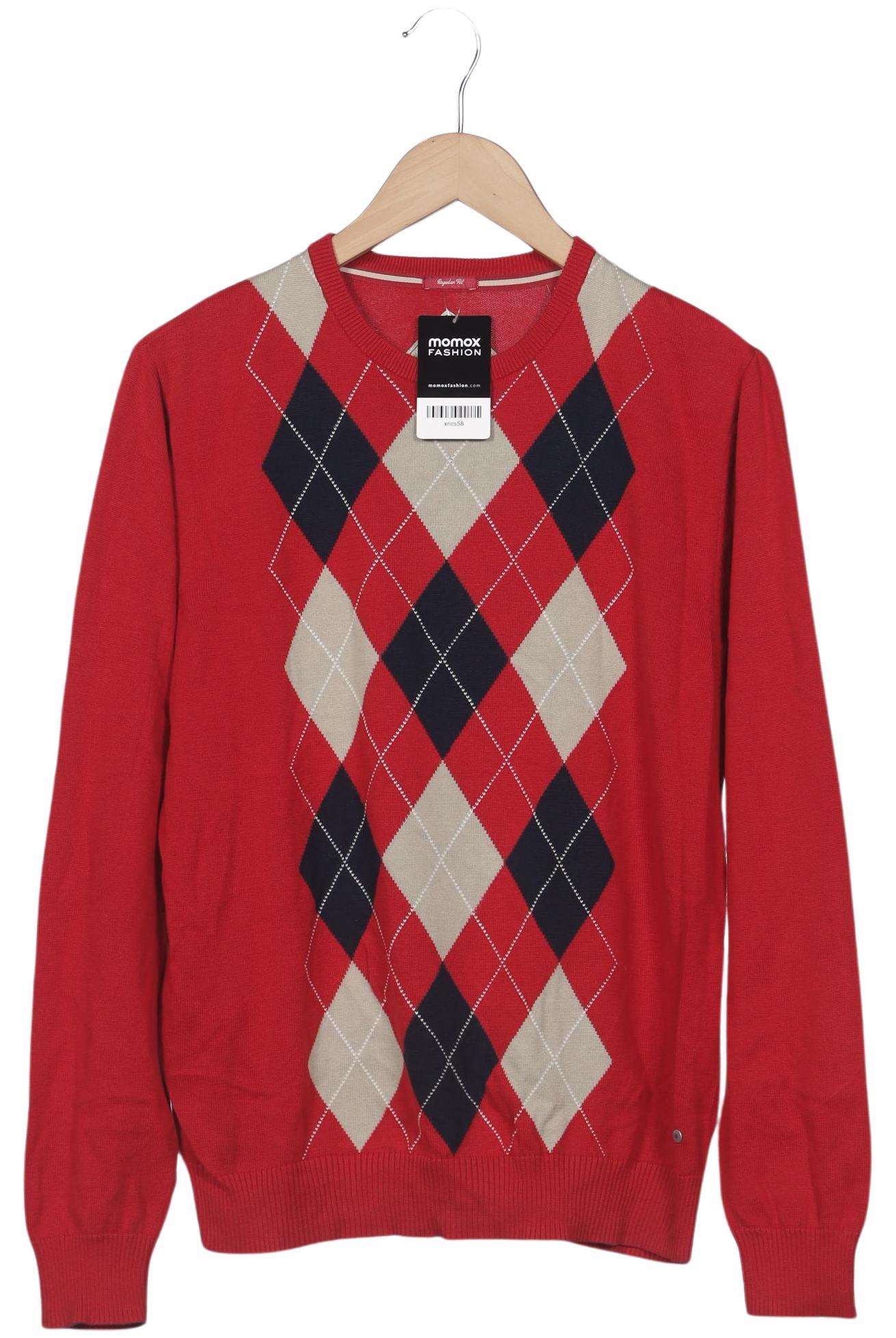 

Burlington Herren Pullover, rot, Gr. 48