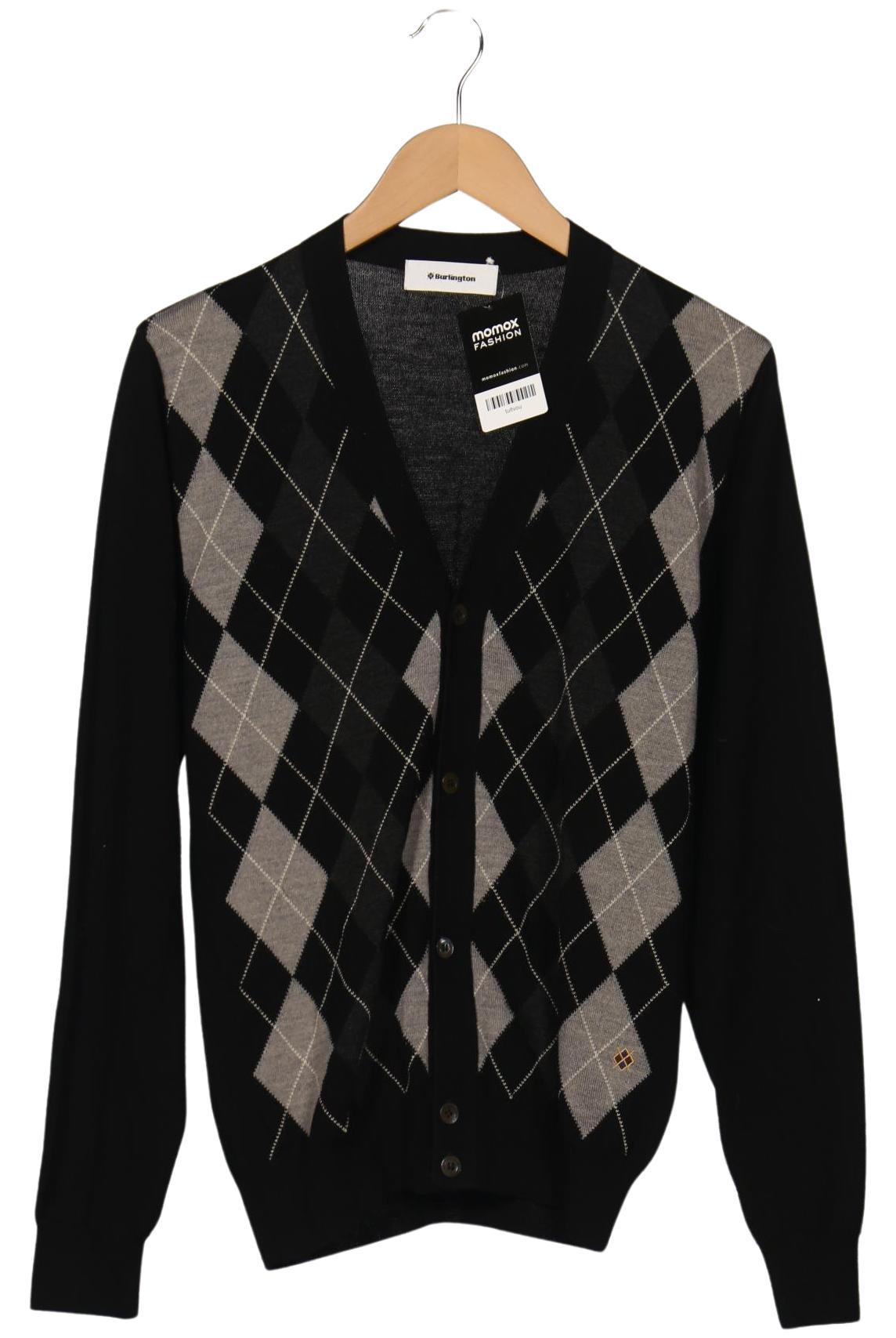 

Burlington Herren Strickjacke, schwarz, Gr. 50